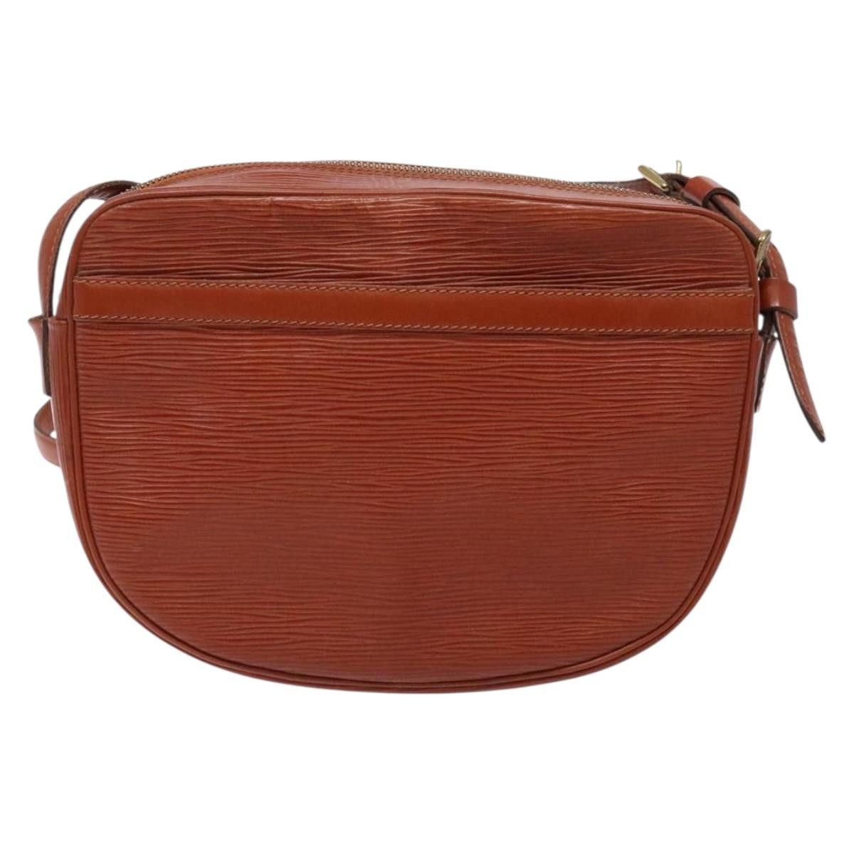 Louis Vuitton LOUIS VUITTON Epi Jeune Fillemm Shoulder Bag Brown M52153 Size ONE SIZE - 2 Thumbnail