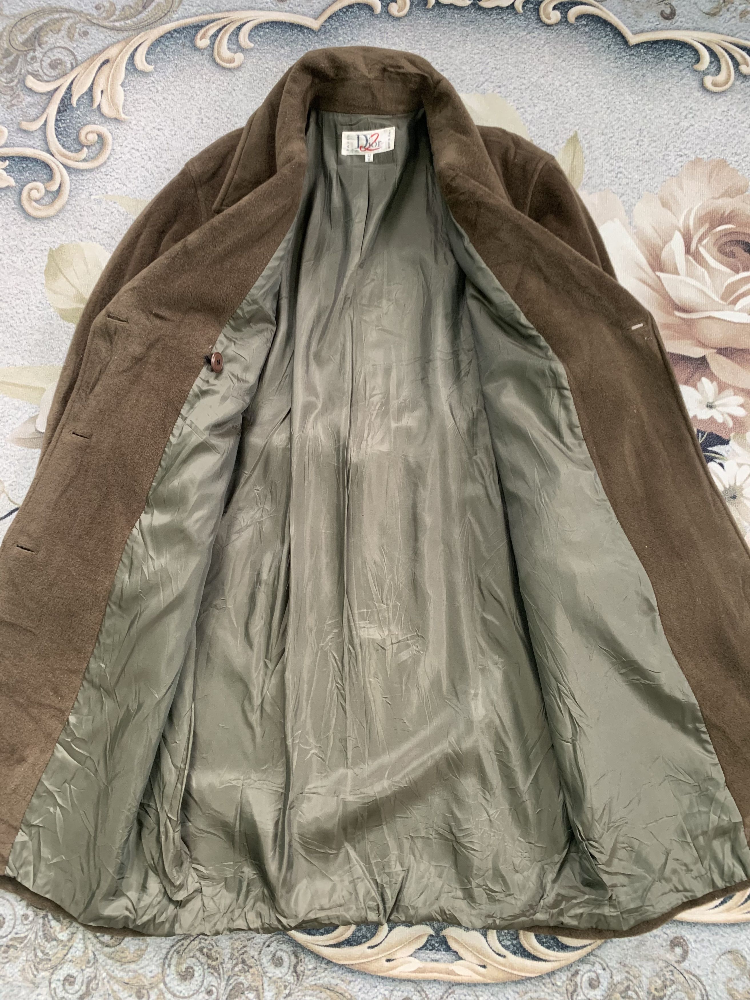 Dior Vtg Dior Wool & Cashmere Coat Jacket Made in Italy Size M / US 6-8 / IT 42-44 - 9 Thumbnail