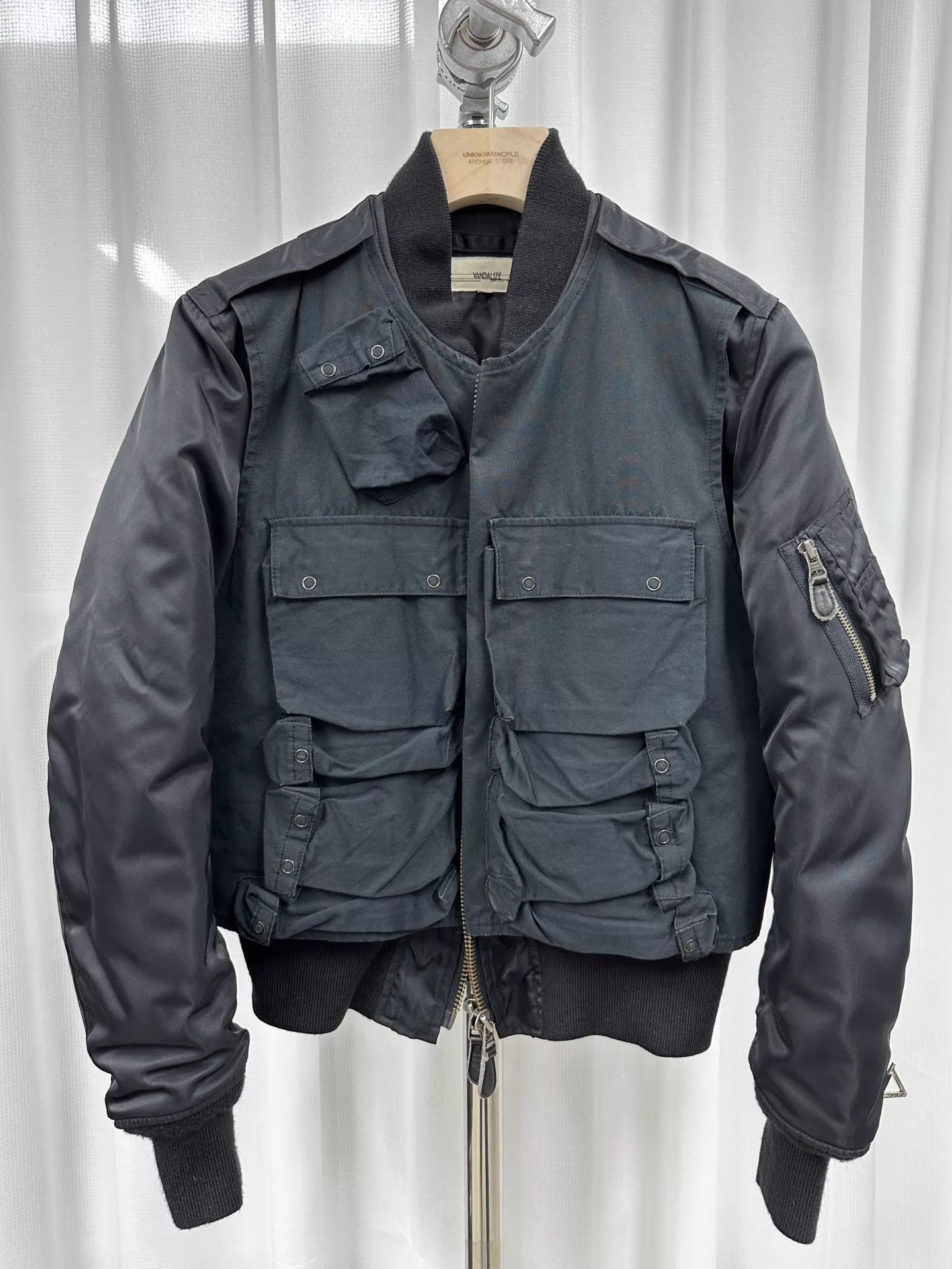 Vandalize Vandalize Archive Cargo Bomber Jacket M Short Wide Size US M / EU 48-50 / 2 - 1 Thumbnail