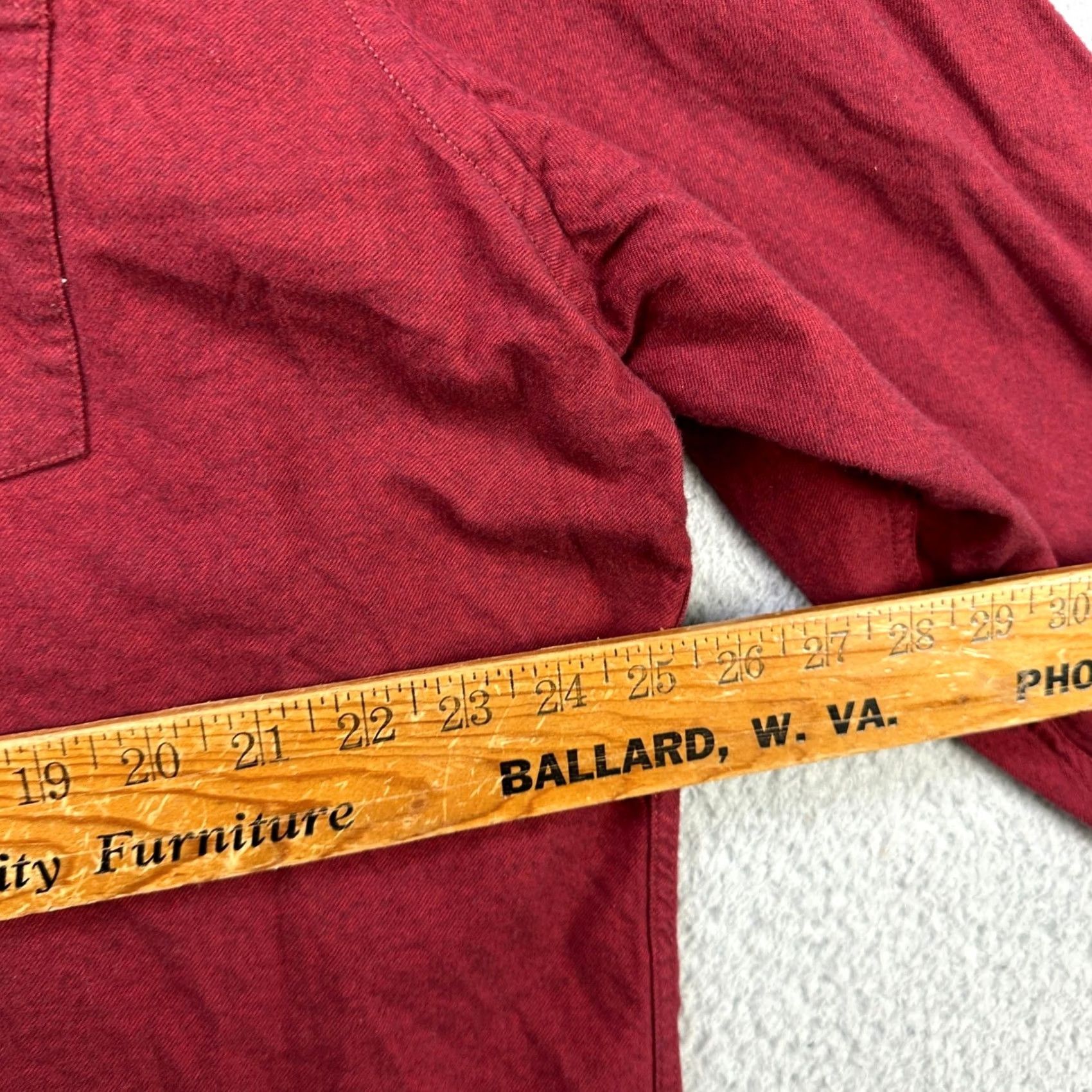 Eddie Bauer VINTAGE Eddie Bauer Relaxed Fit Flannel Shirt Men XL Red Button-Down Long Sleeve Casual Size US XL / EU 56 / 4 - 6 Thumbnail