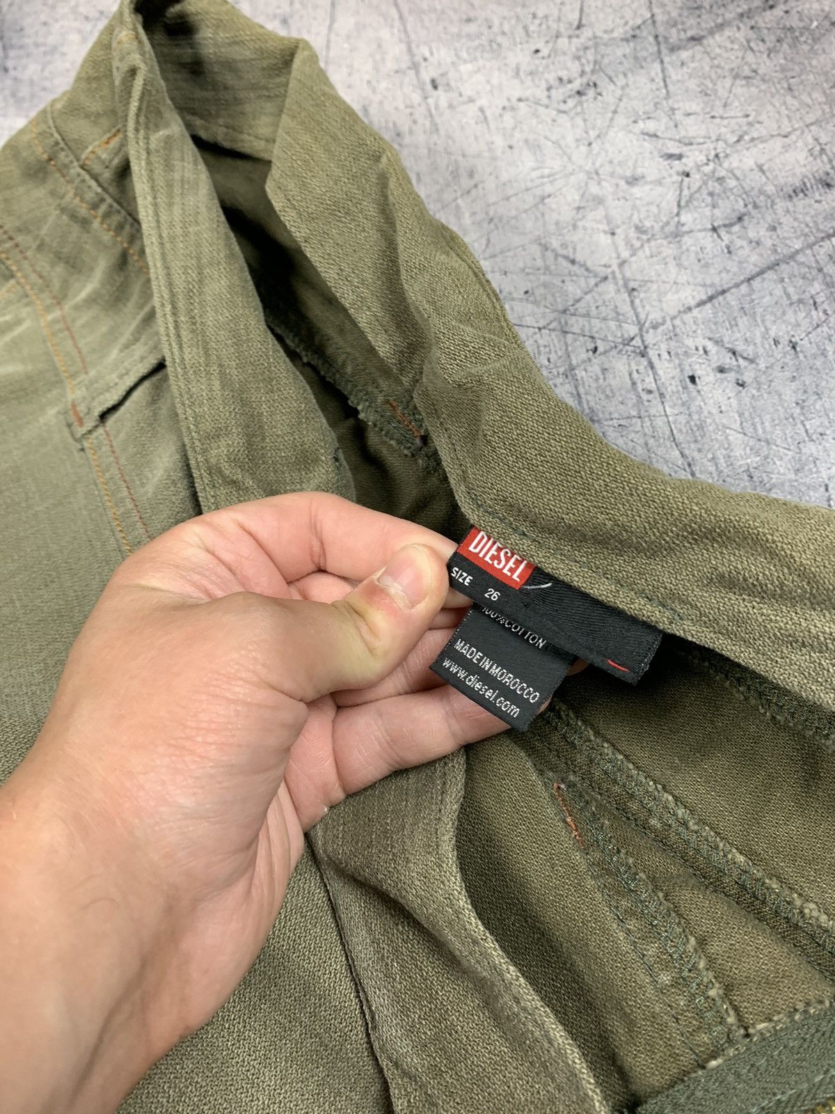 Diesel Vintage Y2K Diesel Parachute Avant Garde Pants Baggy Jeans Size US 26 / EU 42 - 5 Thumbnail