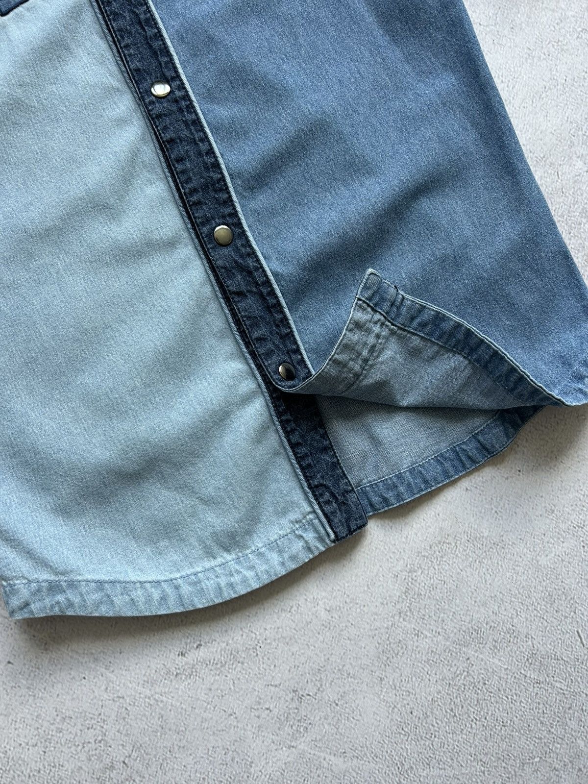 Karl Kani × Vintage Karl Kani Vintage Rap style denim jersey size S Size US S / EU 44-46 / 1 - 12 Thumbnail