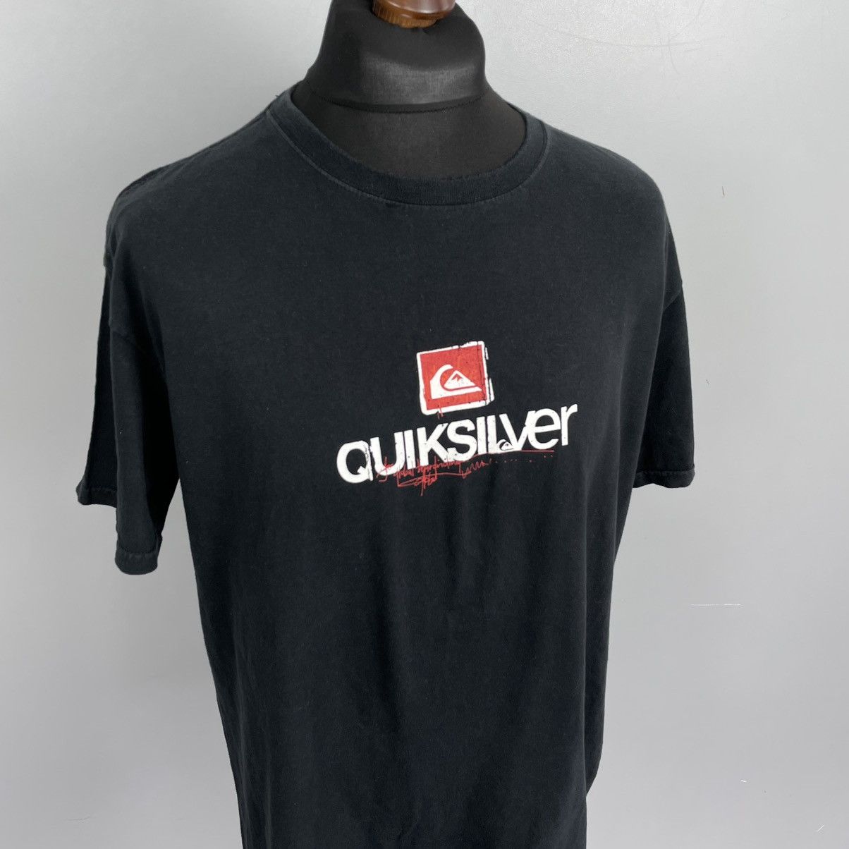 Quiksilver × Vintage Vintage Quicksilver Rap T-shirt double logo sz XL Size US XL / EU 56 / 4 - 5 Thumbnail