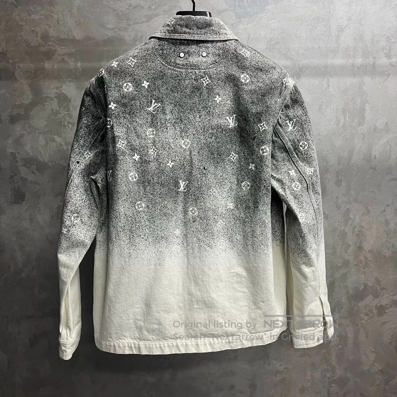 Louis Vuitton Louis Vuitton Gray Starry Gradient Denim Shirt. Size US L / EU 52-54 / 3 - 2 Thumbnail
