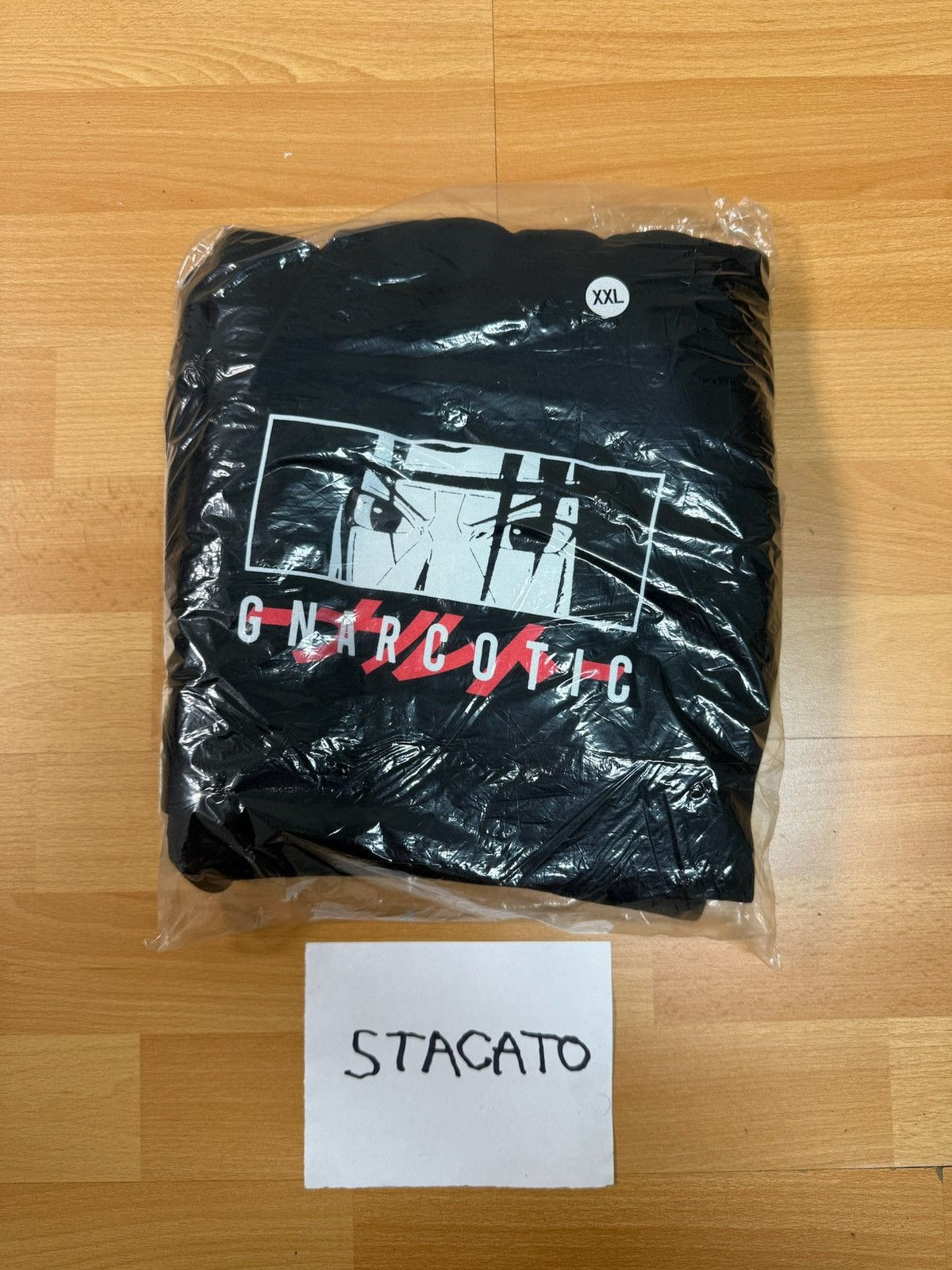 Gnarcotic × Rap Tees Gnarcotic Lil Gnar Naruto Shorts Black XXL Size US 38 / EU 54 - 2 Thumbnail