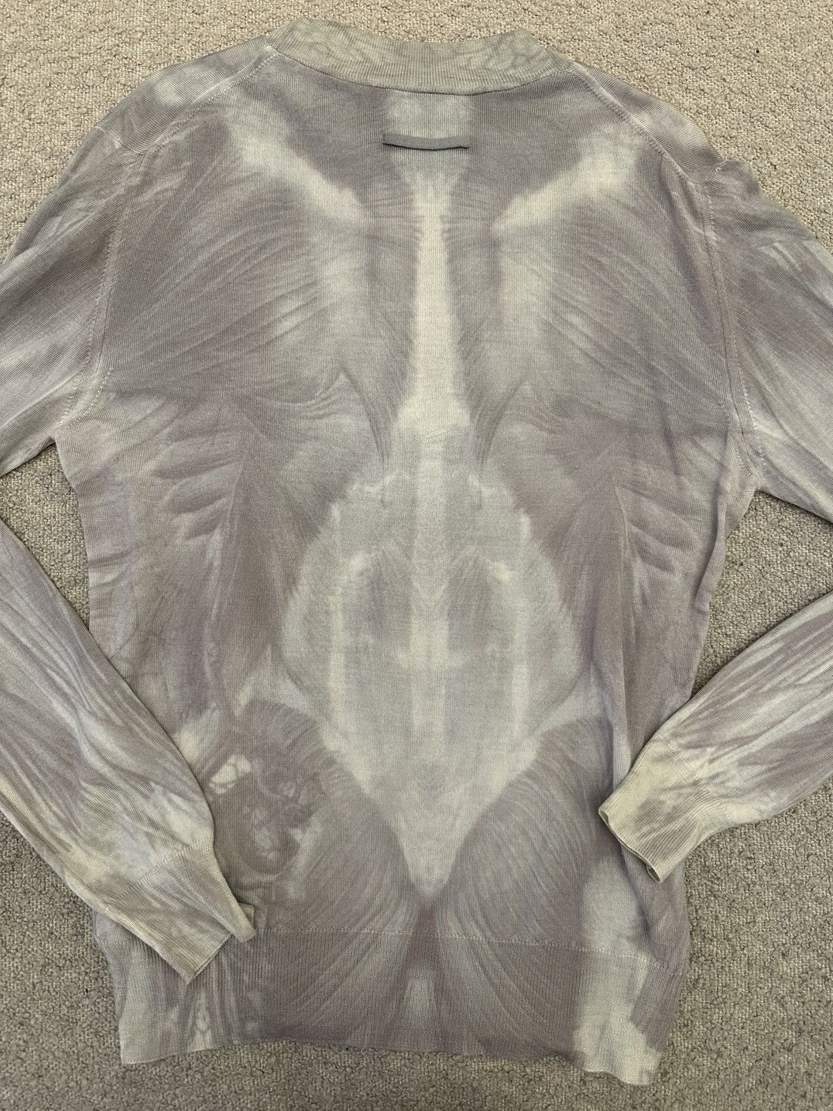 Designer × Jean Paul Gaultier × Vintage Jean Paul Gaultier FW 2010 muscle print sweater Size US XL / EU 56 / 4 - 3 Thumbnail
