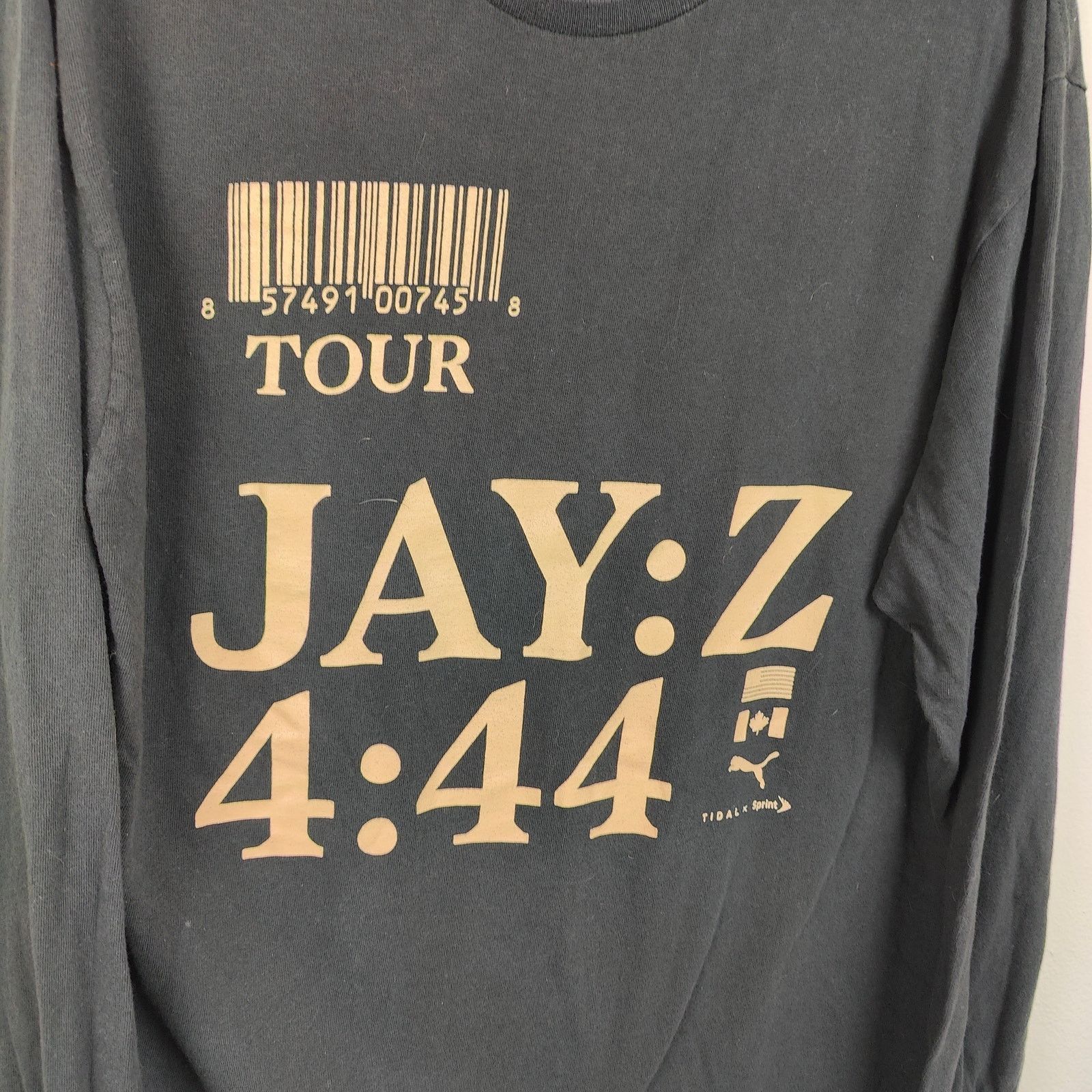 Delta Jay Z 4:44 Concert Tour Graphic T-Shirt Mens Large Black Size US L / EU 52-54 / 3 - 2 Thumbnail