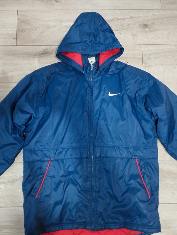 Nike Nike vintage 90s jacket retro size M navy Size US M / EU 48-50 / 2 - 4 Thumbnail