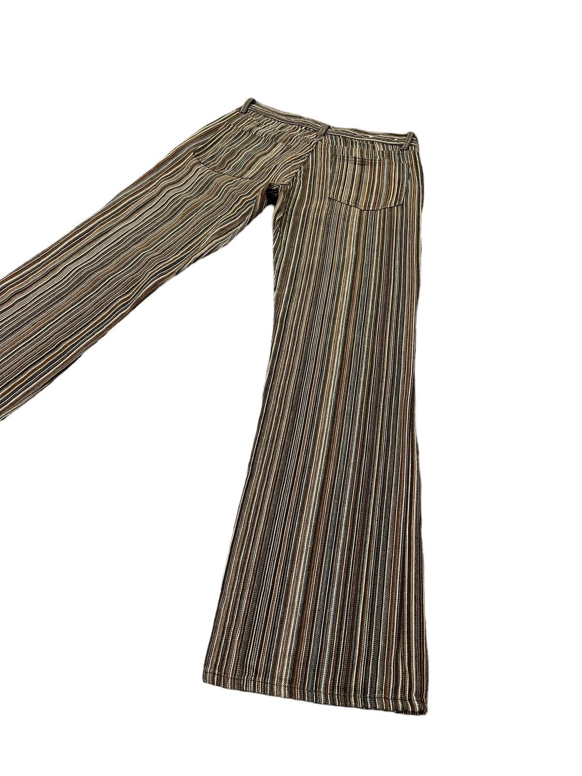 Japanese Brand Flare Jeans Striped Big Smith Japan Boot Cut 6🟦2 Size US 31 - 12 Thumbnail