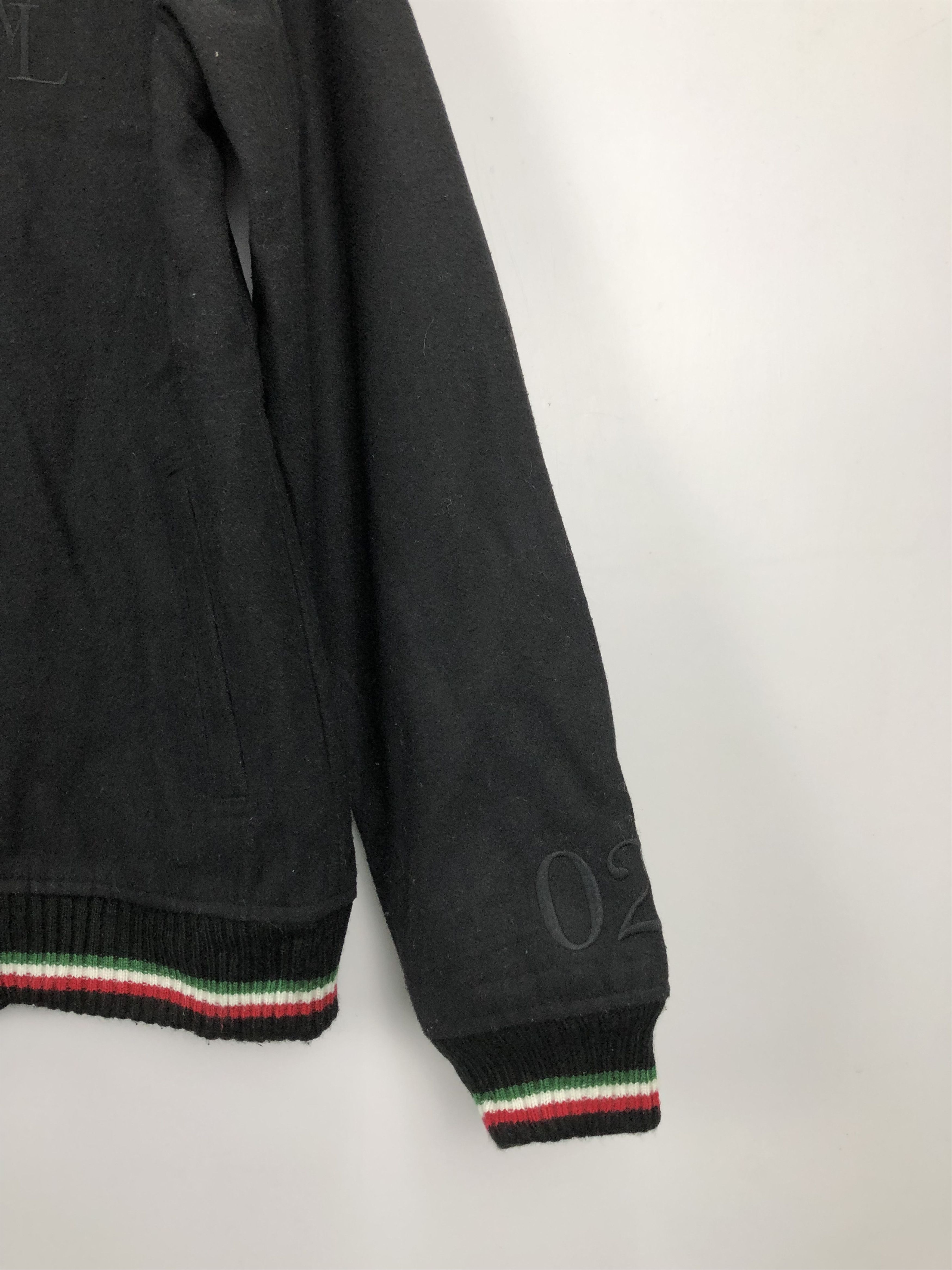 Japanese Brand Vintage 90s Dowbl Wool Varsity Jacket Backprint V0372 Size US M / EU 48-50 / 2 - 7 Thumbnail