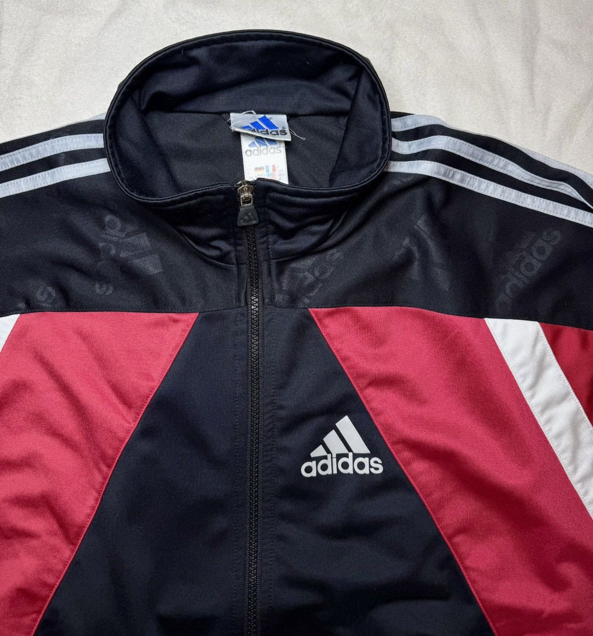 Adidas Felpa full zip adidas vintage tg. M Size US M / EU 48-50 / 2 - 5 Thumbnail