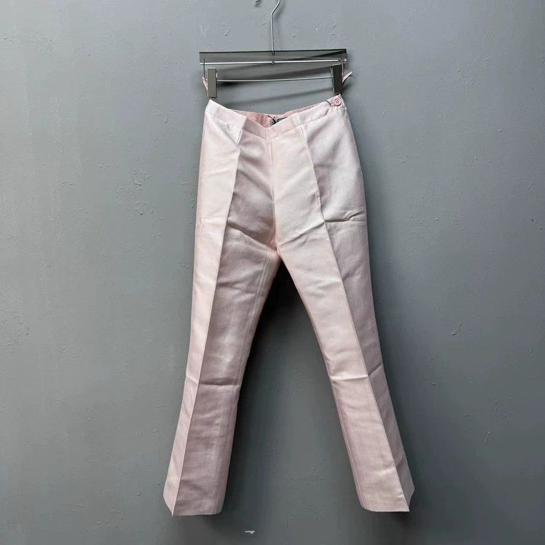 Prada Prada Pink trousers 2503-Nextarrow Size US 38 / EU 54 - 1 Thumbnail