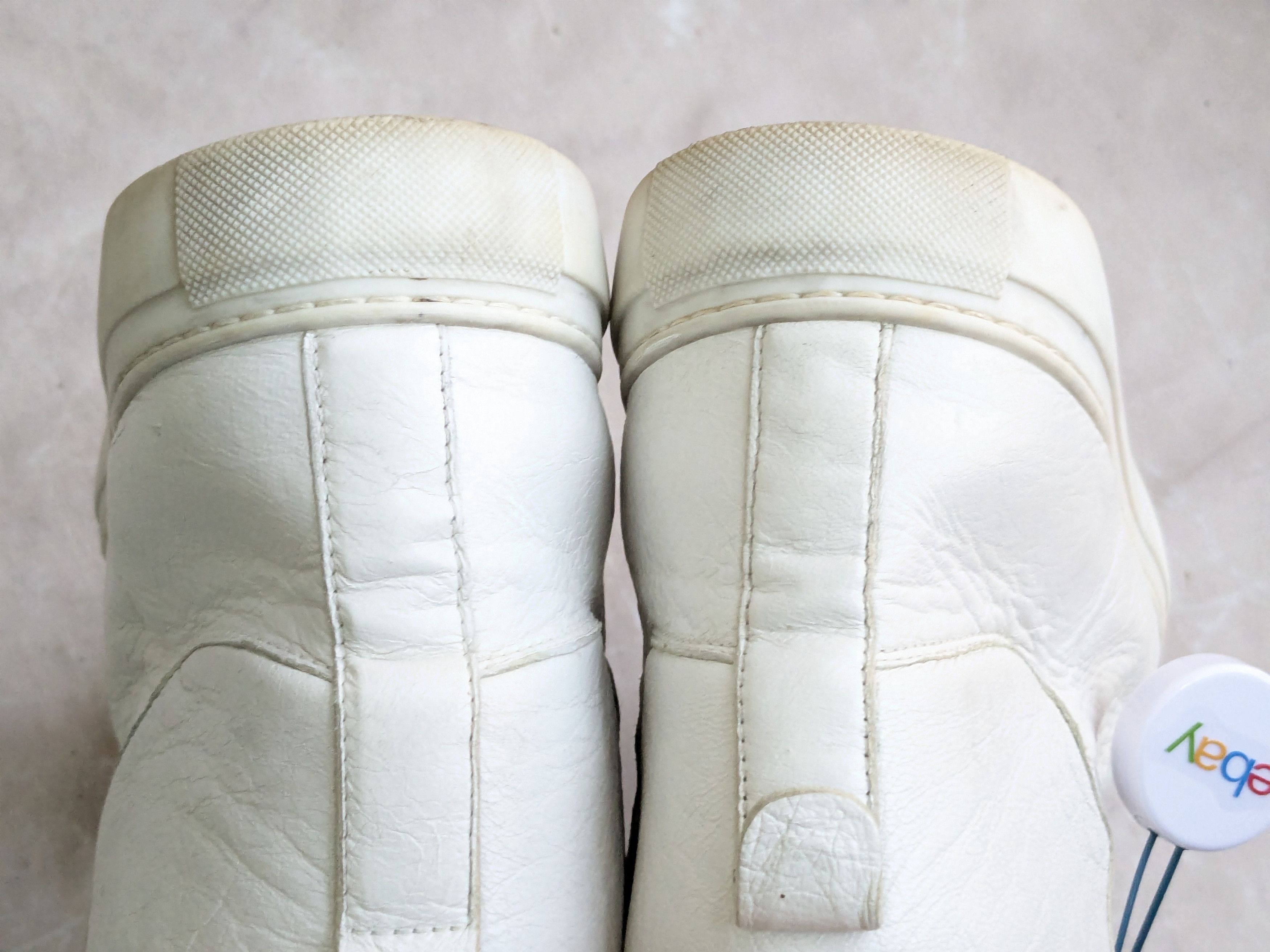 Balenciaga Balenciaga Arena White 14 High Tops Leather Size US 14 / EU 47 - 11 Thumbnail
