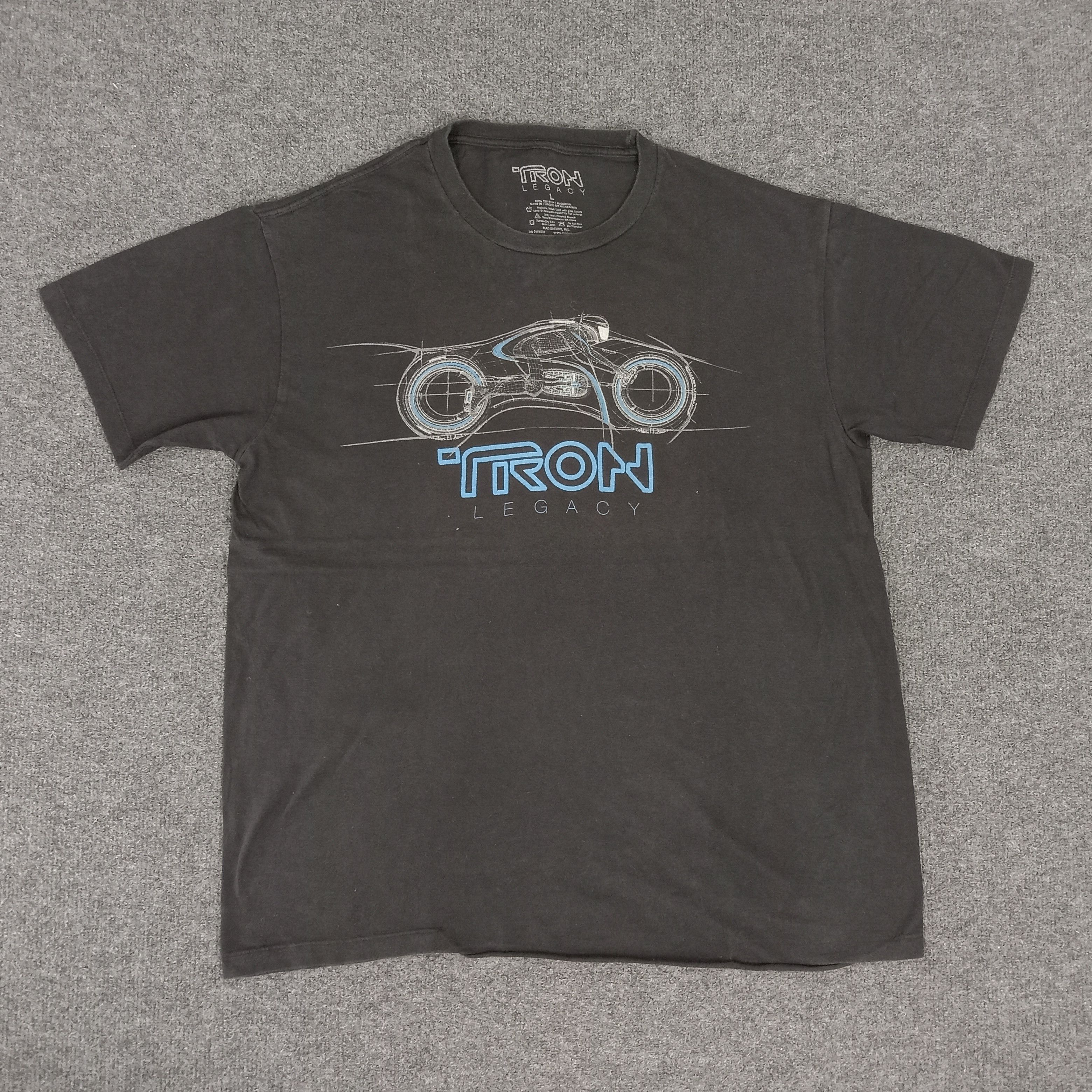 Disney × Vintage TRON Legacy Disney Movie Games Tshirt Size US L / EU 52-54 / 3 - 1 Thumbnail