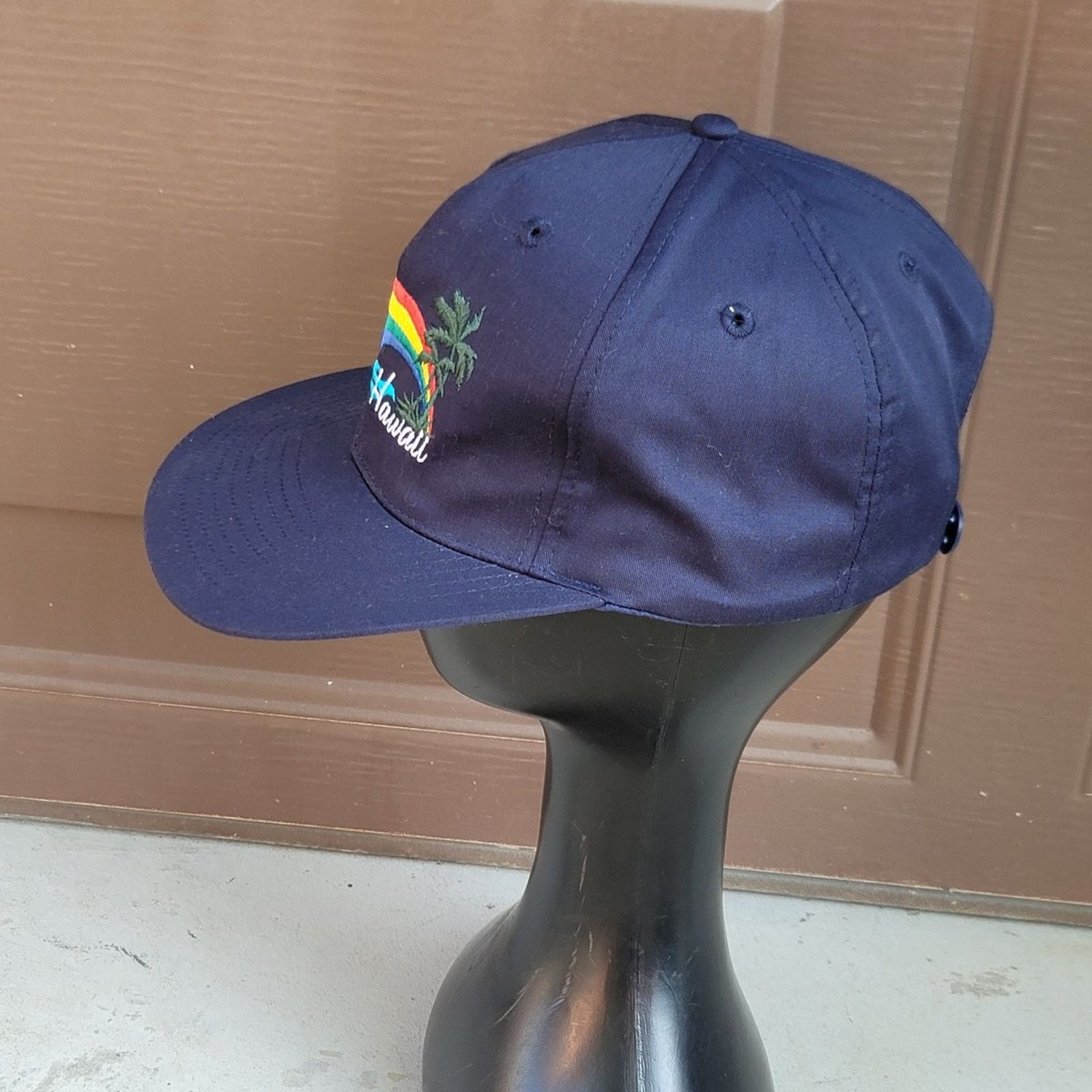 The Unbranded Brand Vtg Hawaii Rainbow Snapback Hat Size ONE SIZE - 2 Thumbnail