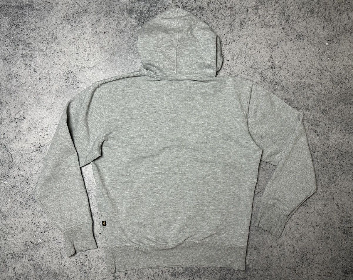 Alpha Industries Vintage Alpha Industries Big Logo Hoodie Size US L / EU 52-54 / 3 - 10 Thumbnail