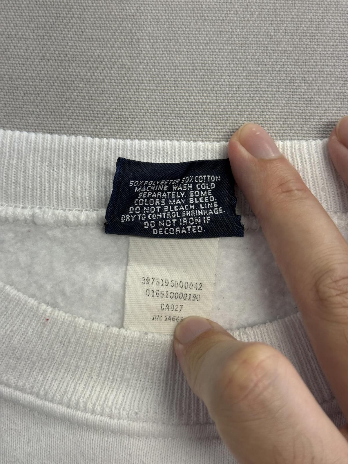 Jansport Vintage University of Michigan Crewneck Seal 1817 White - L Size US L / EU 52-54 / 3 - 3 Thumbnail