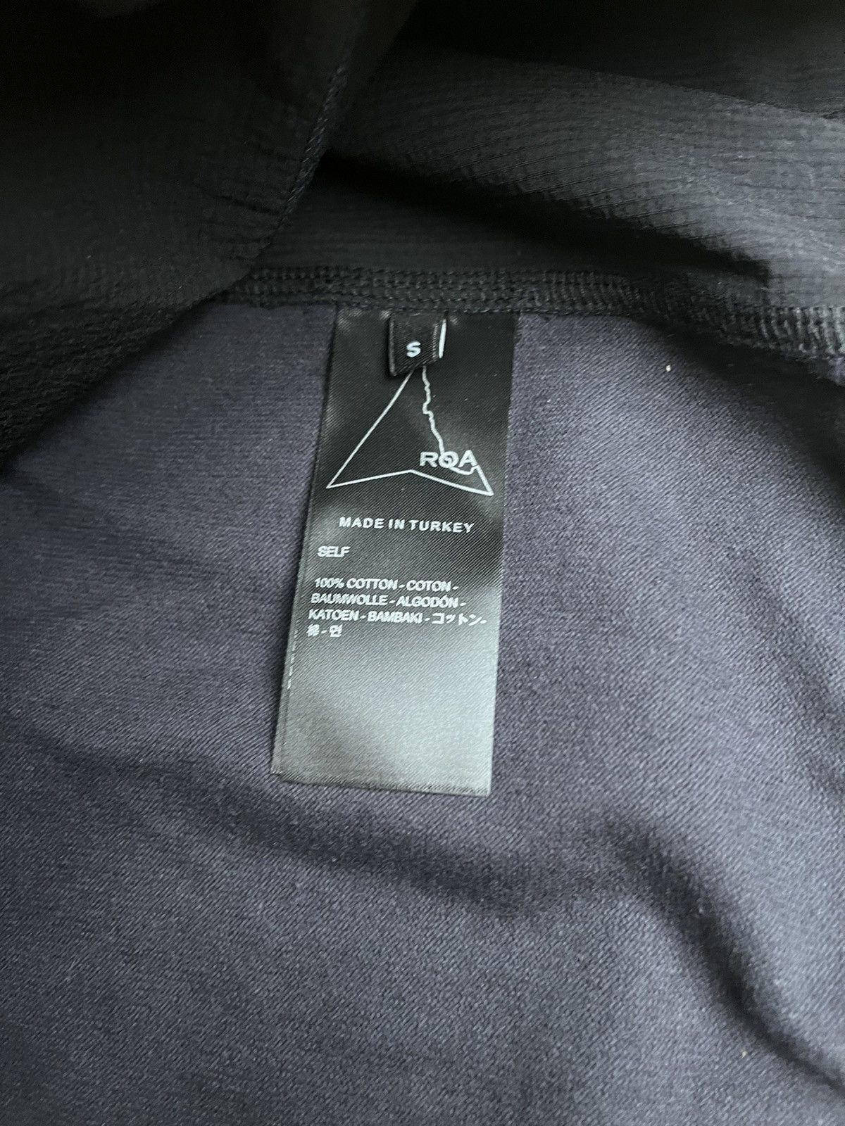 ROA ($345 Retail) ROA Paneled Half-Zip Cotton & Nylon Hoodie Size US S / EU 44-46 / 1 - 6 Thumbnail