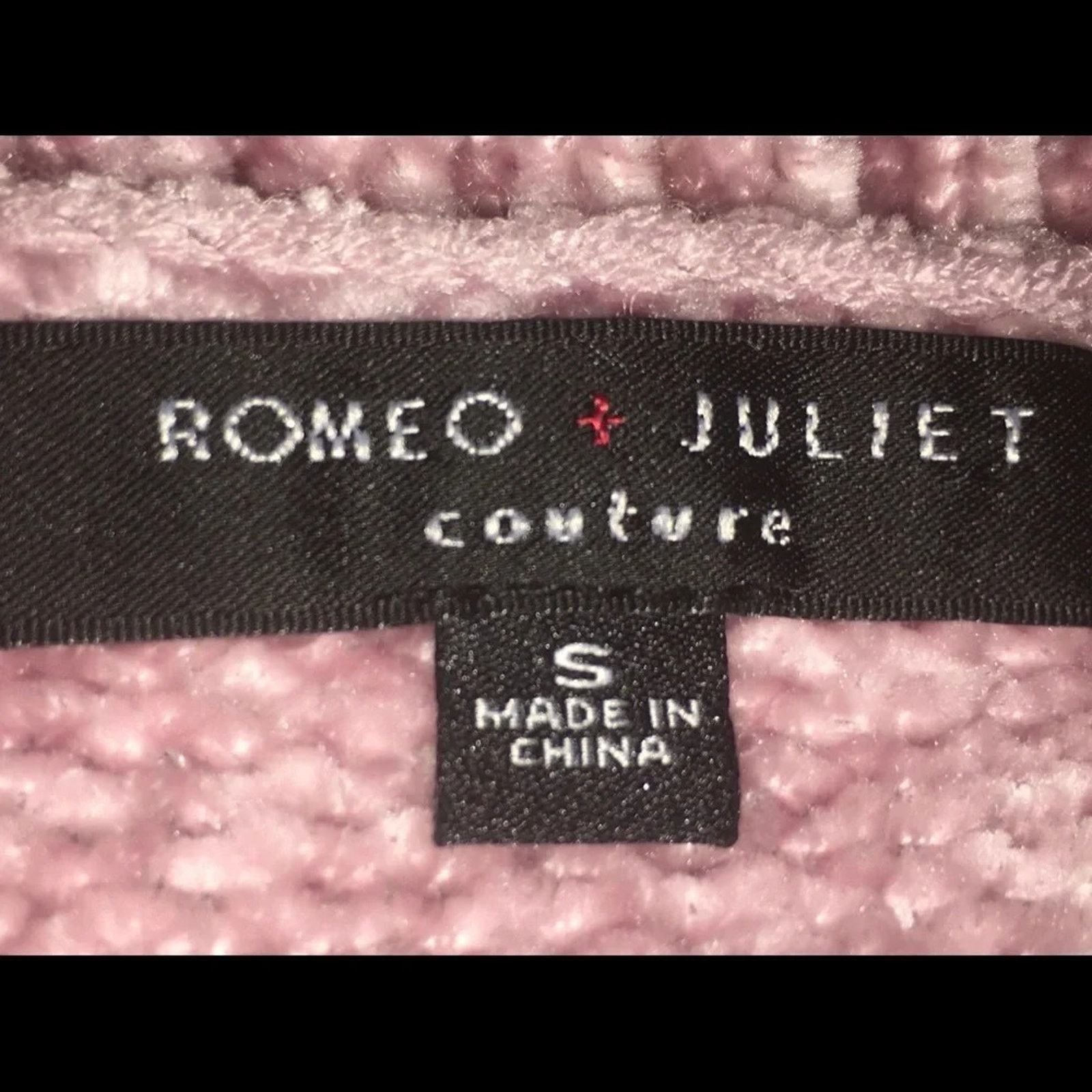 The Unbranded Brand Romeo and Juliet Couture rose/blue sweater, size medium Size M / US 6-8 / IT 42-44 - 2 Thumbnail