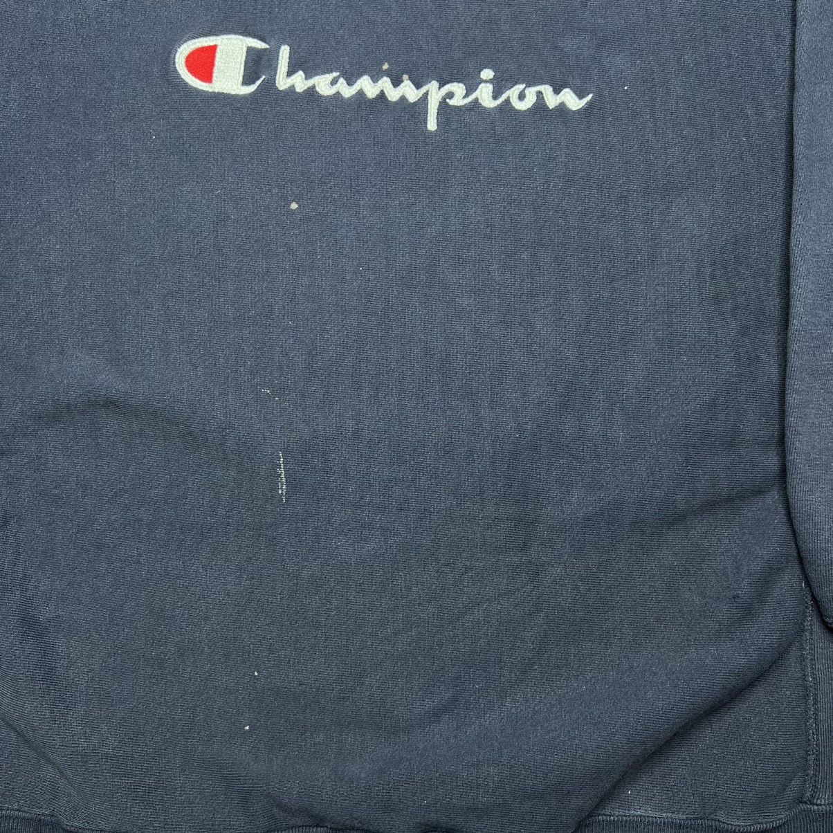 Champion × Vintage 1990s Champion Embroidered Reverse Weave Pullover Sweatshirt Size US XL / EU 56 / 4 - 7 Thumbnail