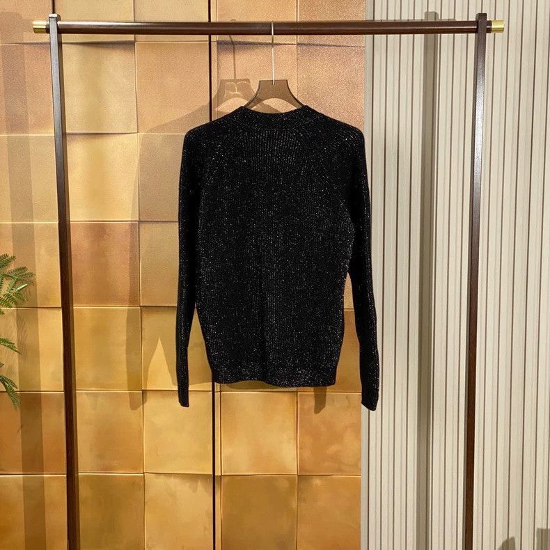 Saint Laurent Paris Saint Laurent Paris Gold thread blended cardigan jacket-250 Size US M / EU 48-50 / 2 - 2 Thumbnail