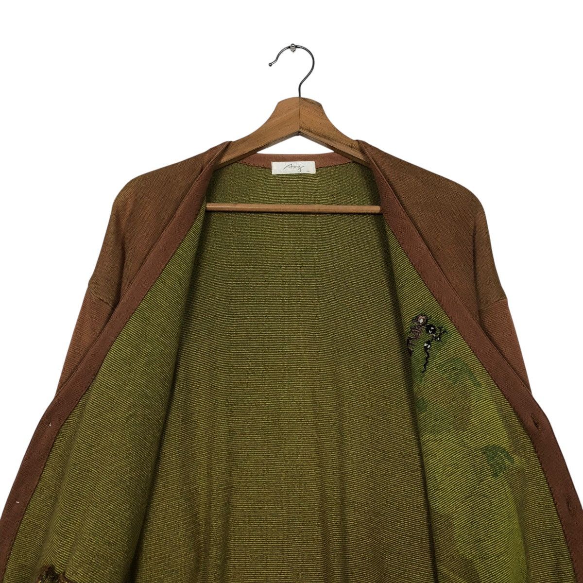 Japanese Brand × Vintage 📌Vintage Cardigan Bomber Jacket Mizuno Issey Miyake Size US M / EU 48-50 / 2 - 15 Thumbnail