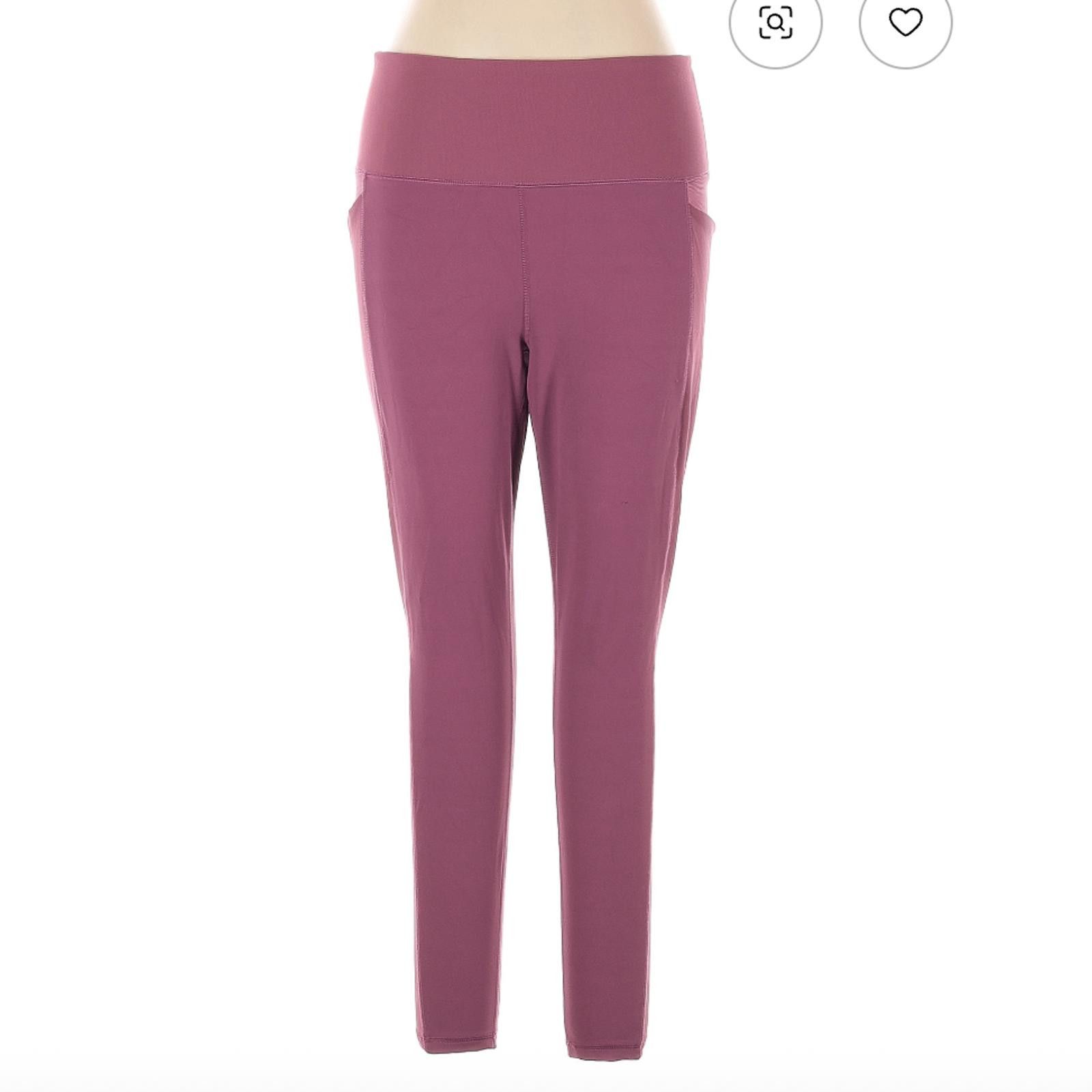 Spyder Spyder Pink Leggings Size XL Size 40" / US 18 - 1 Thumbnail