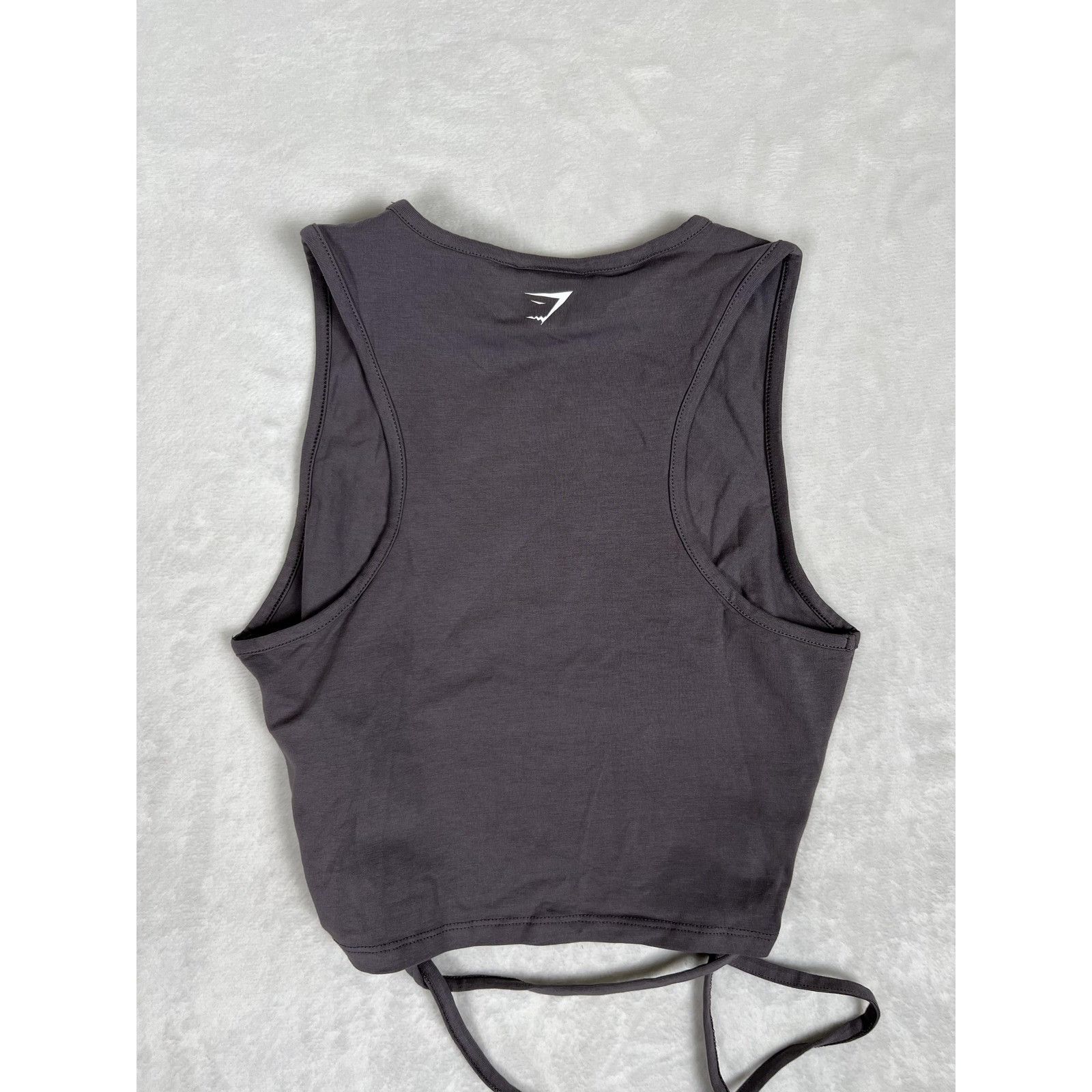Gymshark Gymshark Shirt Womens Extra Small Slate Lavender Ribbon Crop Size XS / US 0-2 / IT 36-38 - 6 Thumbnail