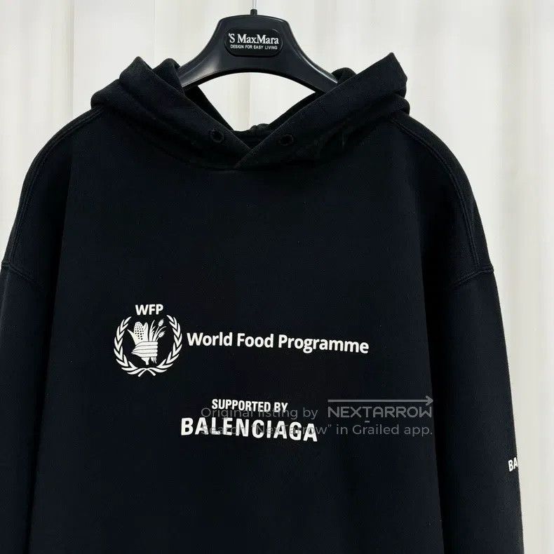 Balenciaga Balenciaga Grain Alphabet Hoodie Size US XS / EU 42 / 0 - 3 Thumbnail
