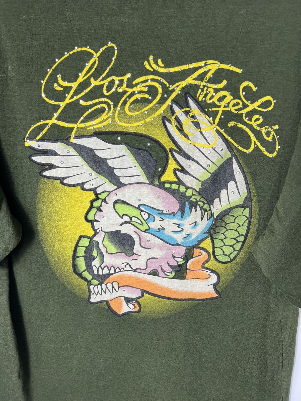Vintage Petroleum Los Angeles Tiger Ed Hardy Style Graphic T-Shirt Size US L / EU 52-54 / 3 - 10 Thumbnail