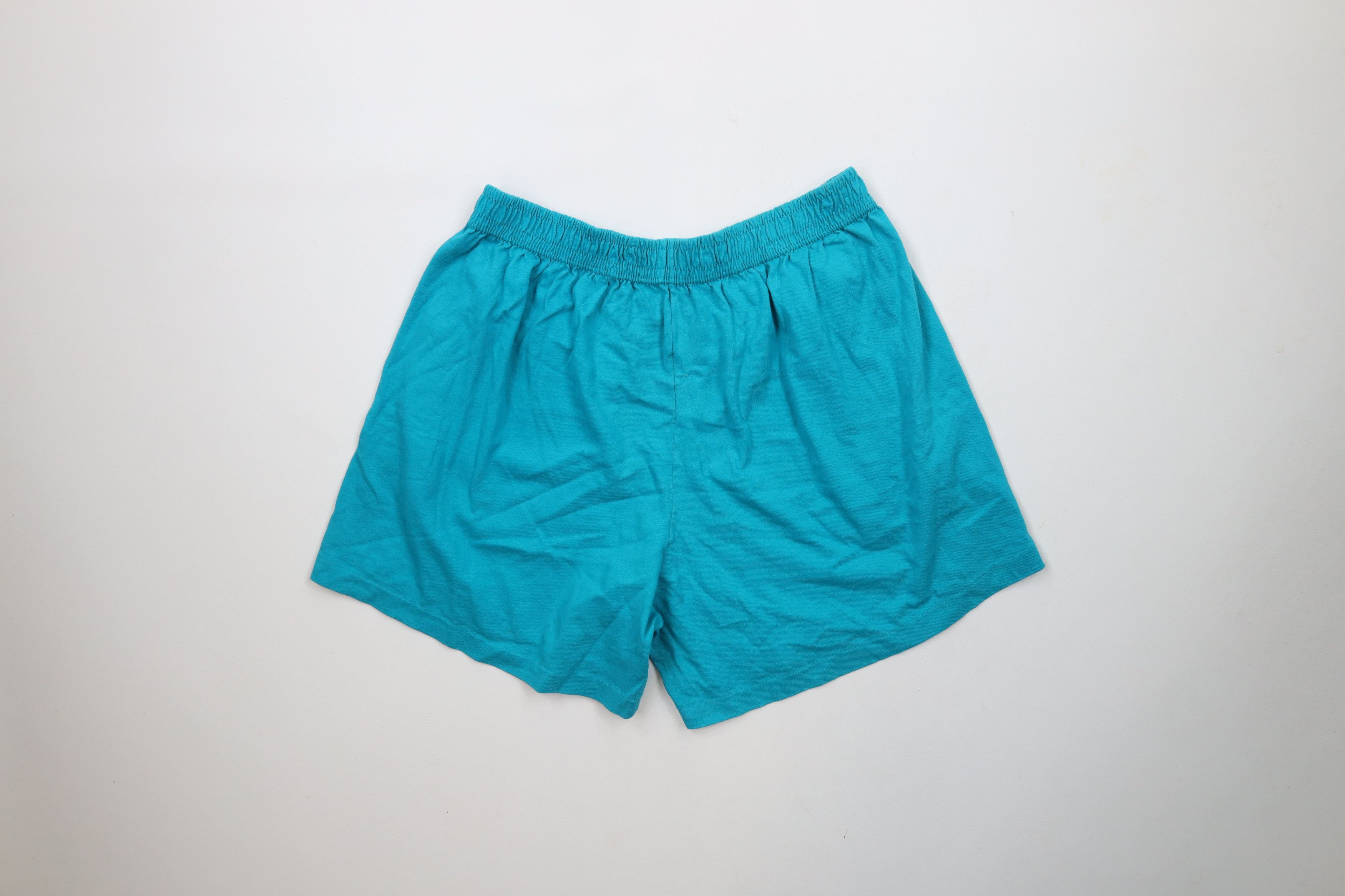 Vintage Vintage 90s Streetwear Above Knee Shorts Cotton Teal USA Size US 36 / EU 52 - 8 Thumbnail