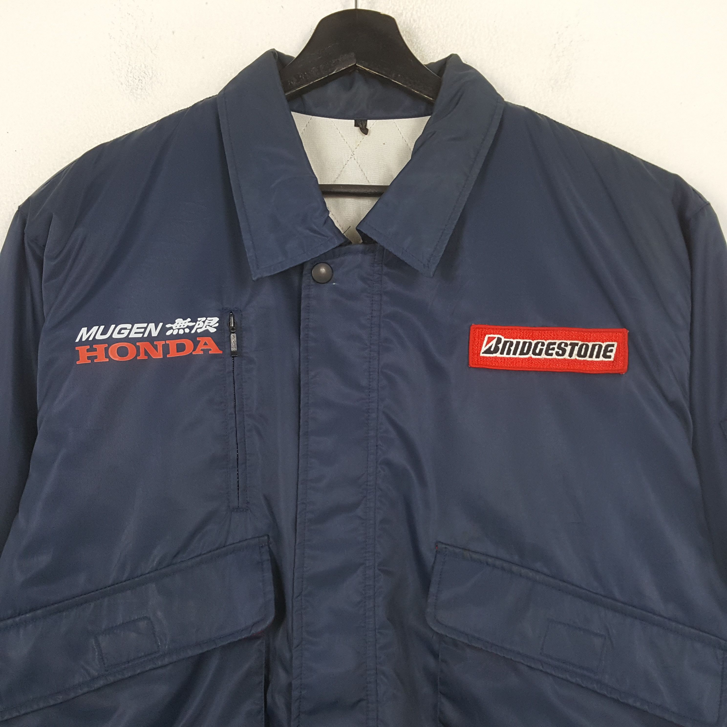 Vintage Mugen Honda Japanese Motorsports Custom Jacket C300N24 Size US XL / EU 56 / 4 - 4 Thumbnail