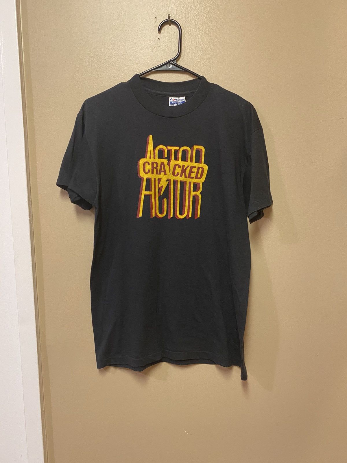 Vintage David Bowie Cracked Actor Docu T-Shirt Size US L / EU 52-54 / 3 - 1 Thumbnail