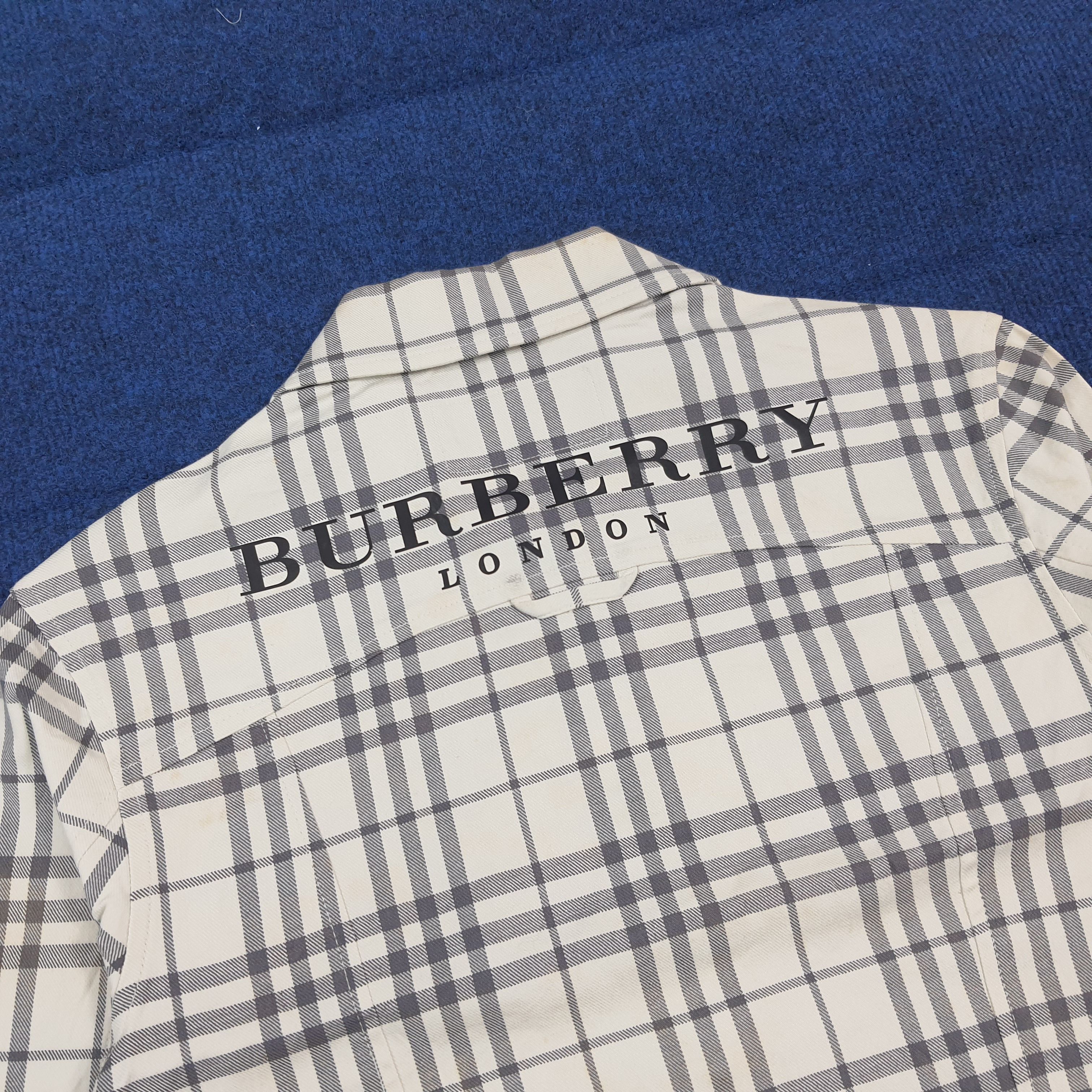 Burberry Vintage Burberry London Nova Check Cropped Jacket C298N18 Size XS / US 0-2 / IT 36-38 - 4 Thumbnail