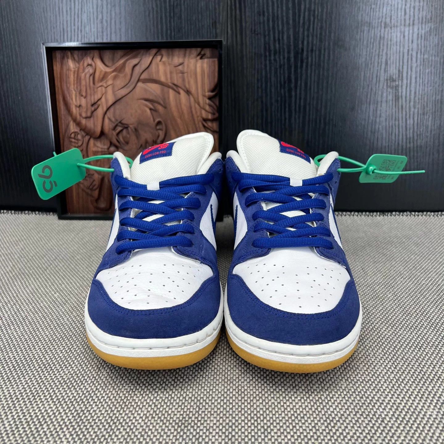 Nike Nike Dunk SB Low White Blue LA Size 45 Size US 12 / EU 45 - 4 Thumbnail