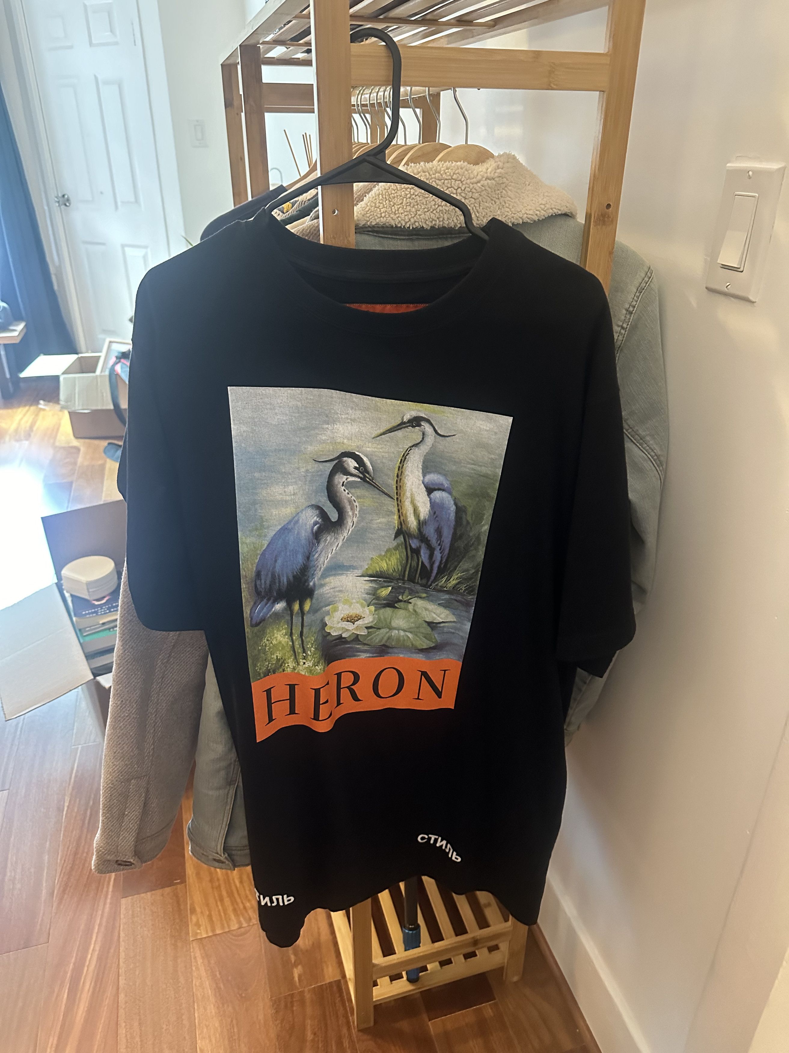 Heron Preston Heron Preston Swan T-Shirt Size US S / EU 44-46 / 1 - 1 Preview