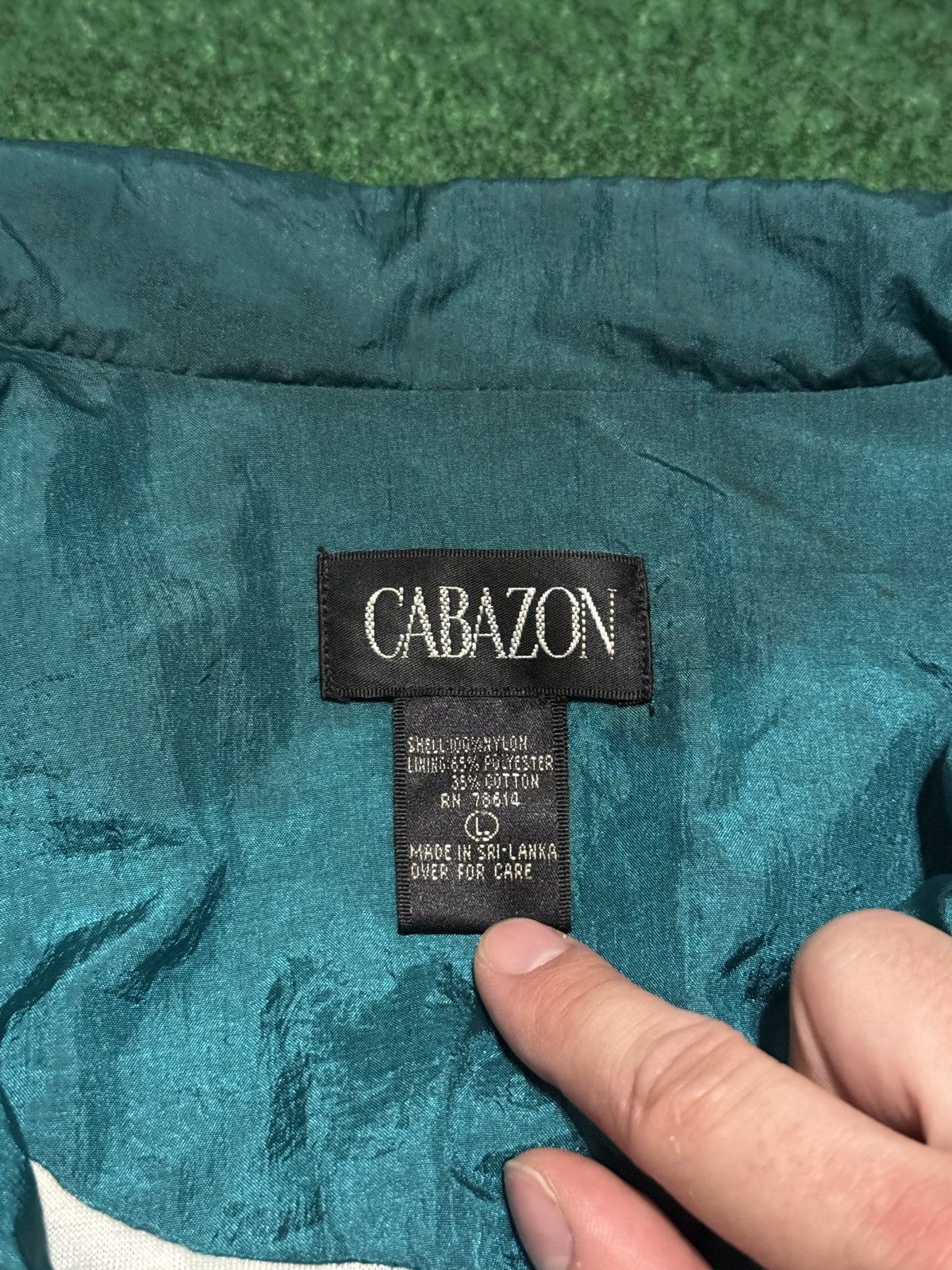 Vintage Vintage 80s 90s Cabazon Retro Hip Hop Windbreaker Jacket Size L / US 10 / IT 46 - 3 Thumbnail