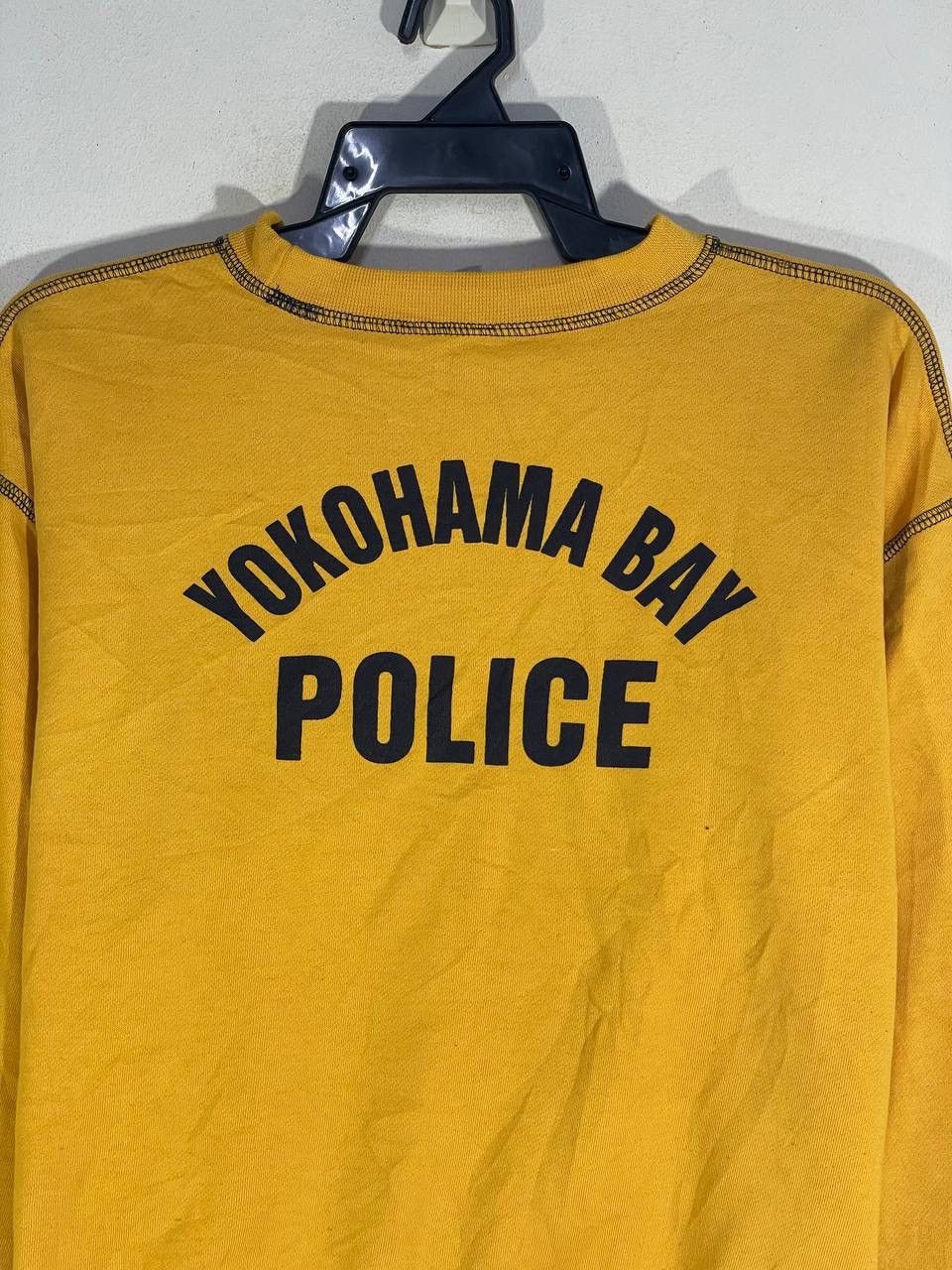 Other Vintage 90s yokohama bay police sweatshirt jumper size L Size US L / EU 52-54 / 3 - 7 Thumbnail