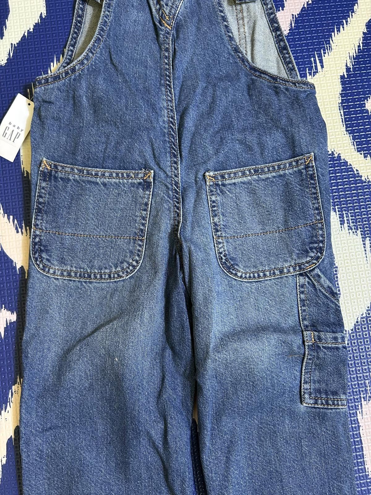 Gap NEW! BabyGap Denim Overalls by Loving Kindness Everyday Size ONE SIZE - 7 Thumbnail