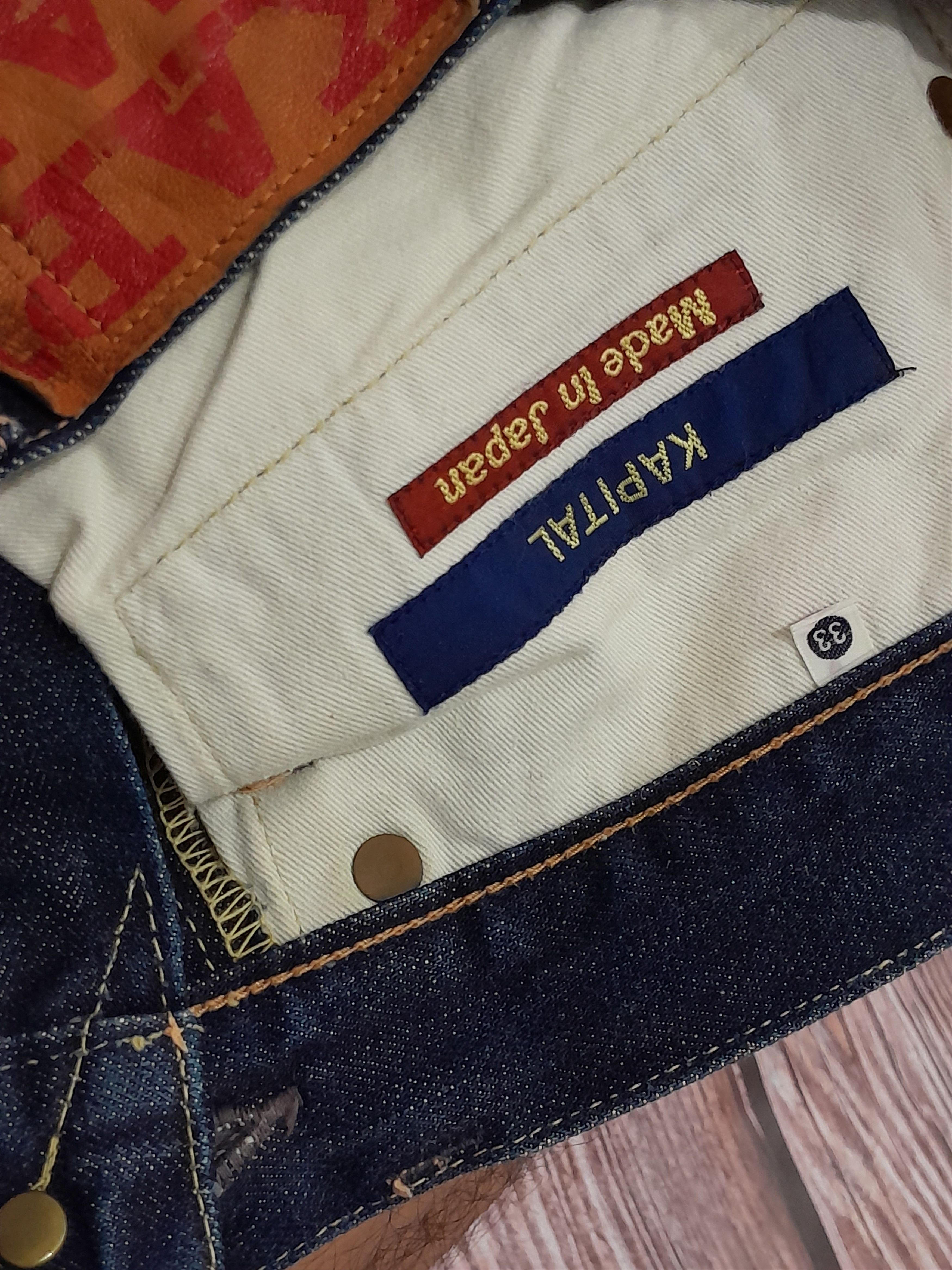 Kapital KAPITAL Jeans Flare Bell Bottom Bootcut Vintage Size US 33 - 18 Thumbnail
