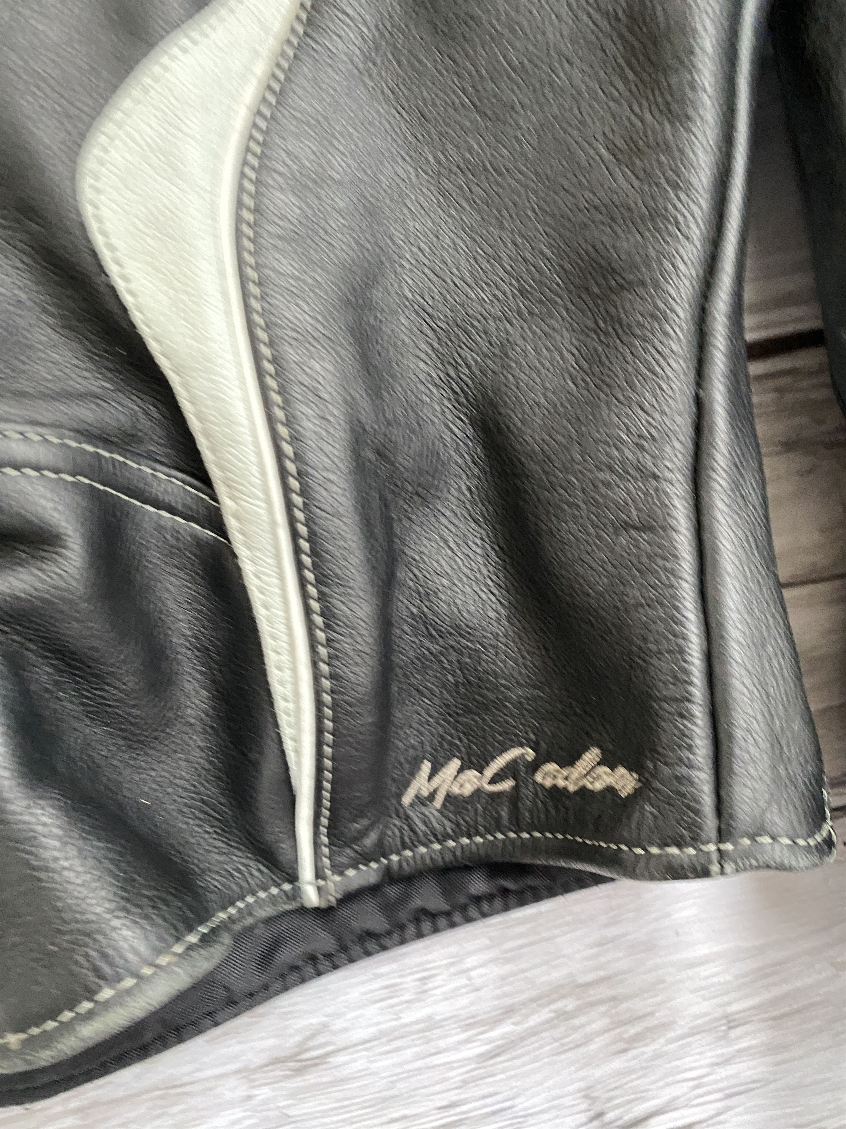 Vintage Yohji Yamamoto style Vintage leather racing jacket Size US M / EU 48-50 / 2 - 9 Thumbnail