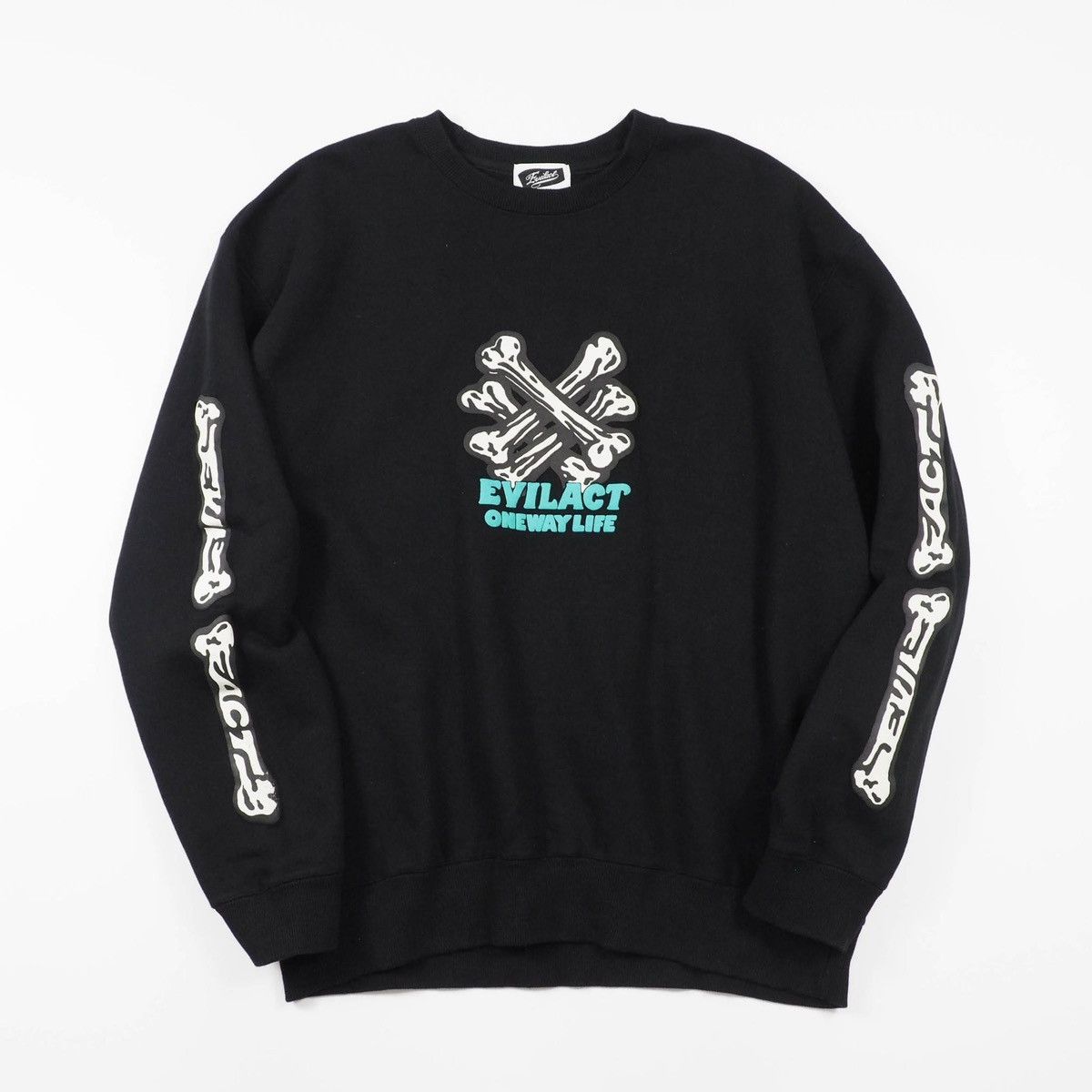 Japanese Brand The Evilact sweater shirt Size US XXL / EU 58 / 5 - 1 Thumbnail