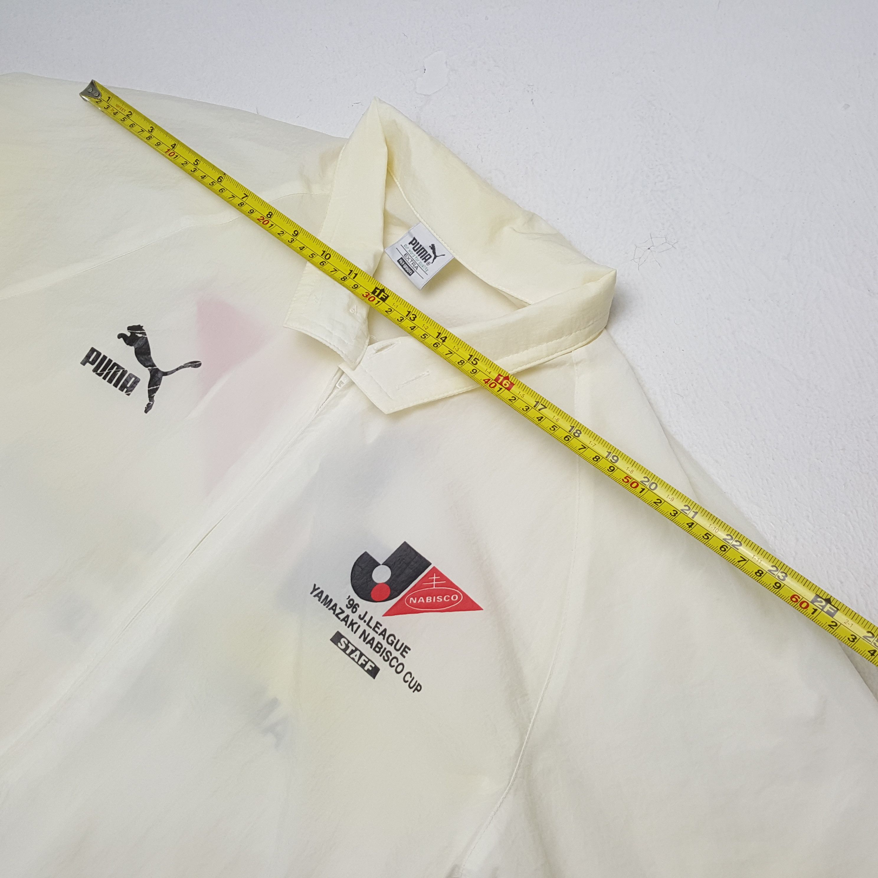 Japanese Brand × Puma × Vintage Vintage PUMA JAPAN LEAGUE 1996 Football Club Jacket Size US L / EU 52-54 / 3 - 5 Thumbnail