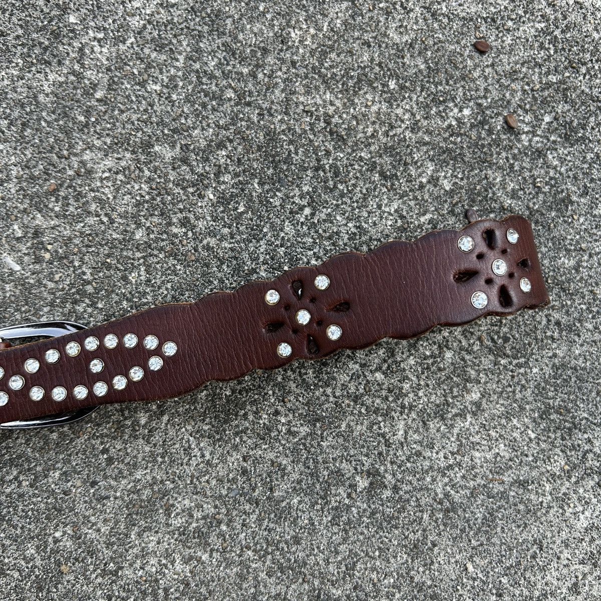 Vintage Vintage studded leather belt (Kapital Style) Size ONE SIZE - 6 Thumbnail