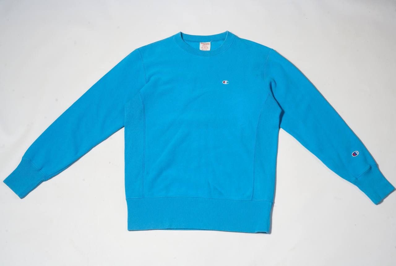 Champion Champion Vintage Reverse Weave Warm Up Crew Sweatshirt Size US S / EU 44-46 / 1 - 1 Thumbnail