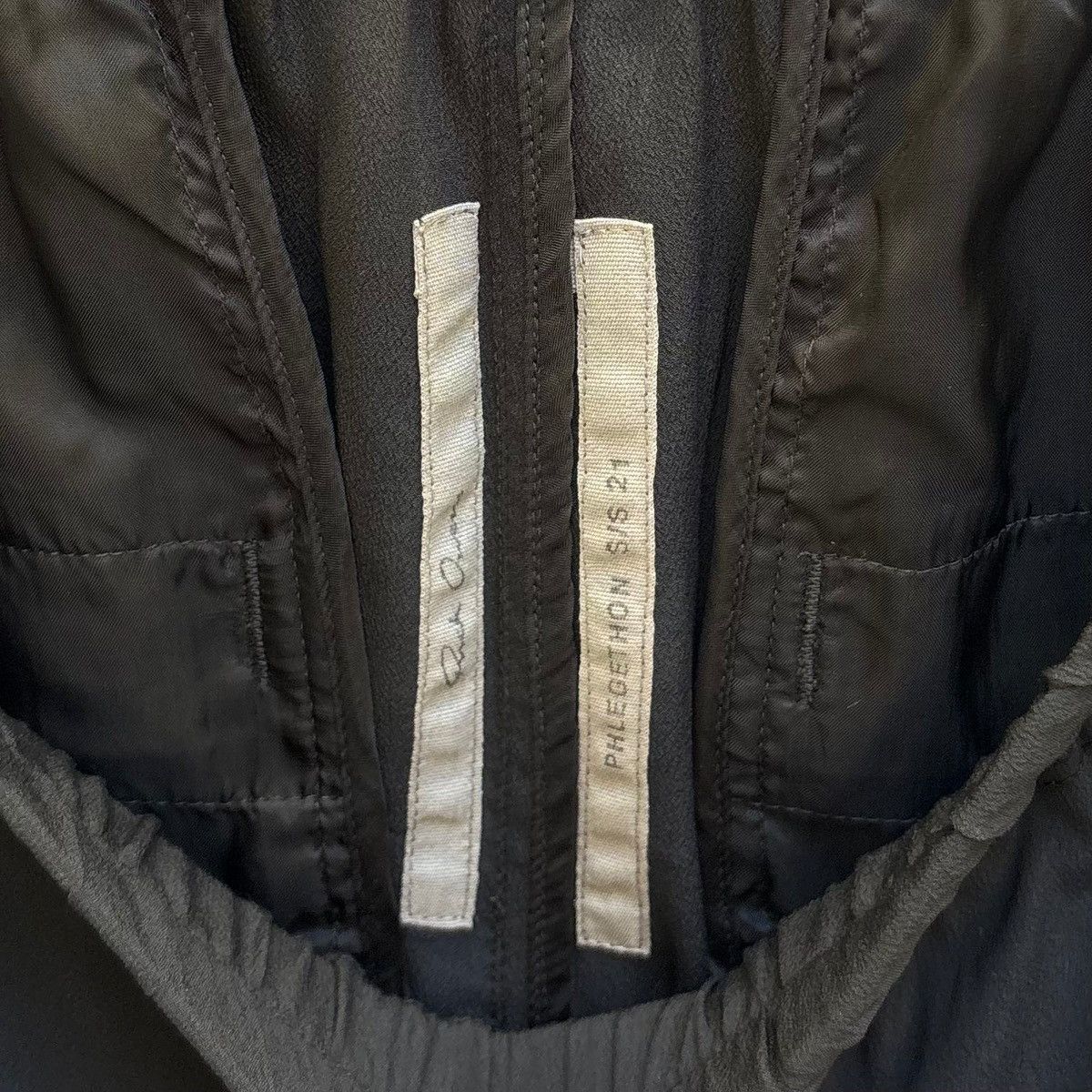 Rick Owens SS21 Rick Owens “PHLEGETHON” Jogger Pants Size US 34 / EU 50 - 10 Thumbnail