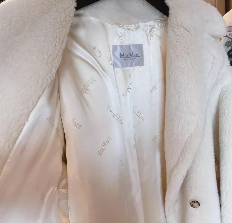Max Mara Max Mara White Teddy Size M / US 6-8 / IT 42-44 - 4 Thumbnail