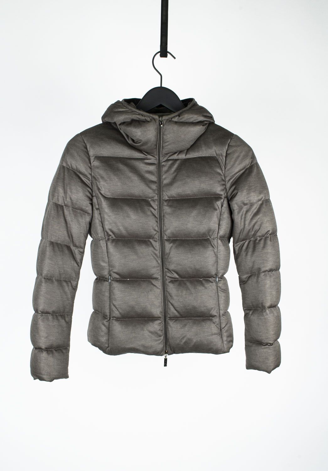 Original Moncler Grey Jersey Women Jacket Size 0 XS H4904