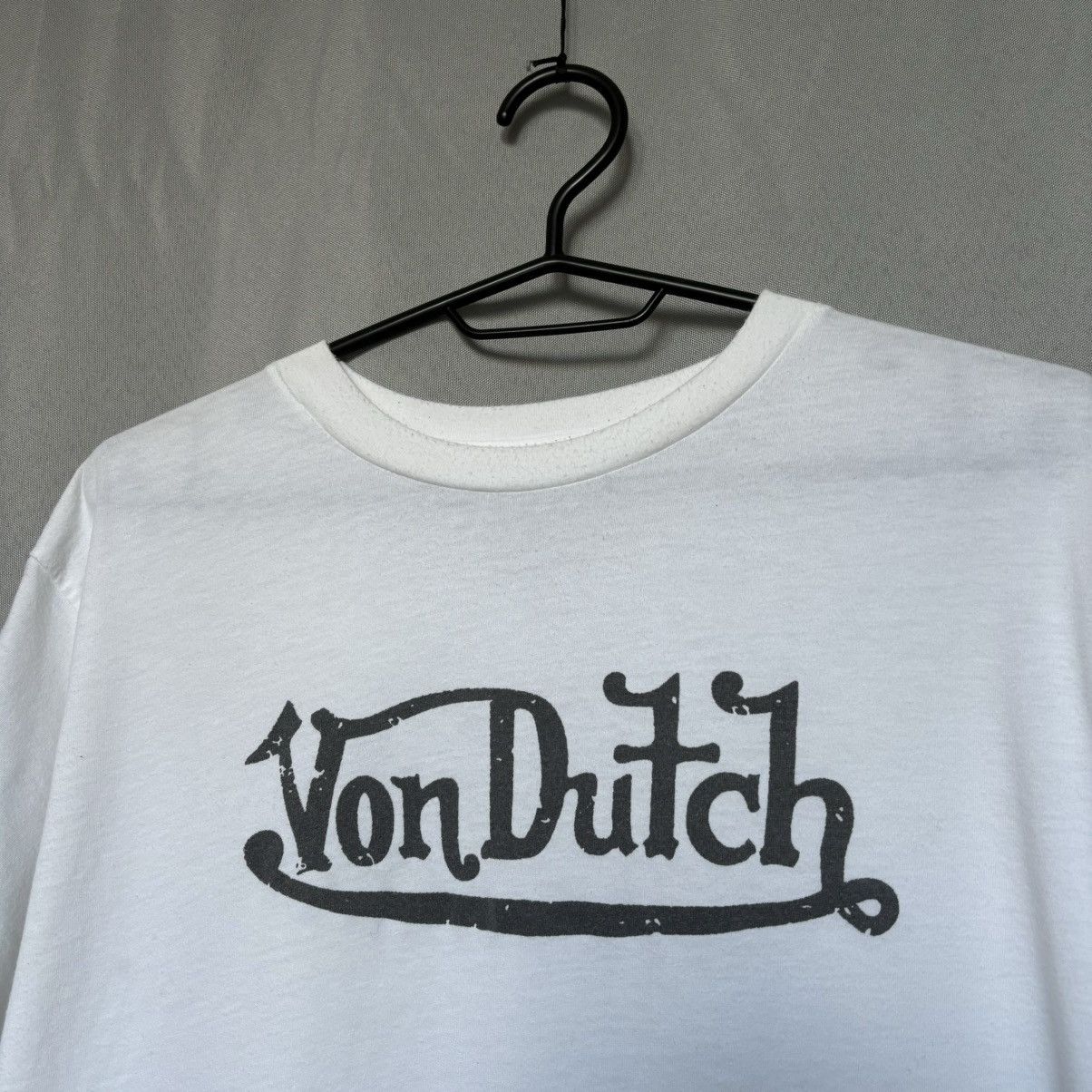 Von Dutch Von Dutch big logo t-shirt white large used USA vintage rare Size US L / EU 52-54 / 3 - 6 Thumbnail
