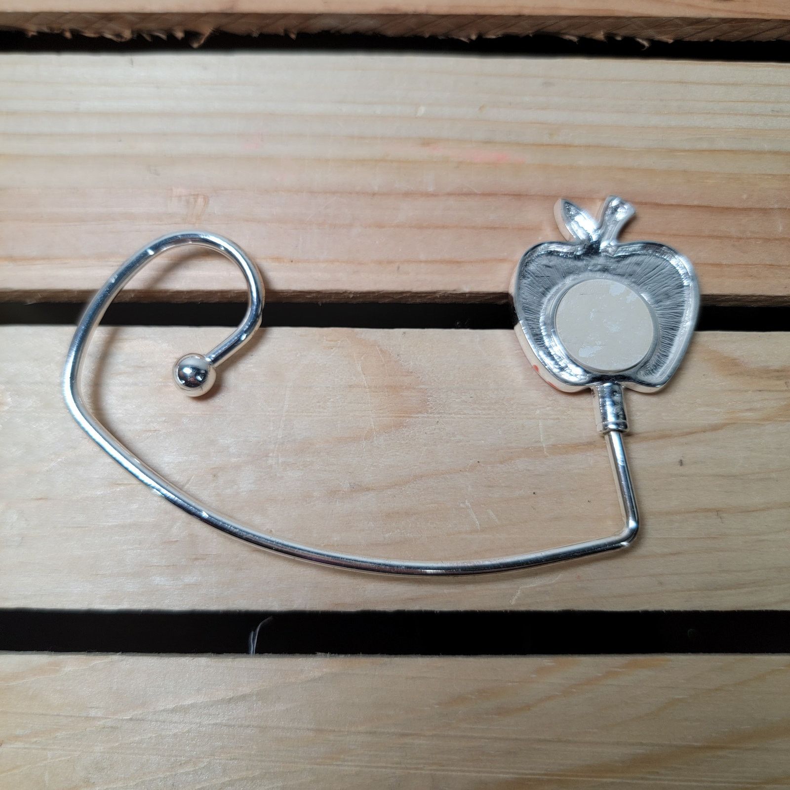 Other Apple Table Purse Hanger "I Love To Teach" Size ONE SIZE - 2 Thumbnail